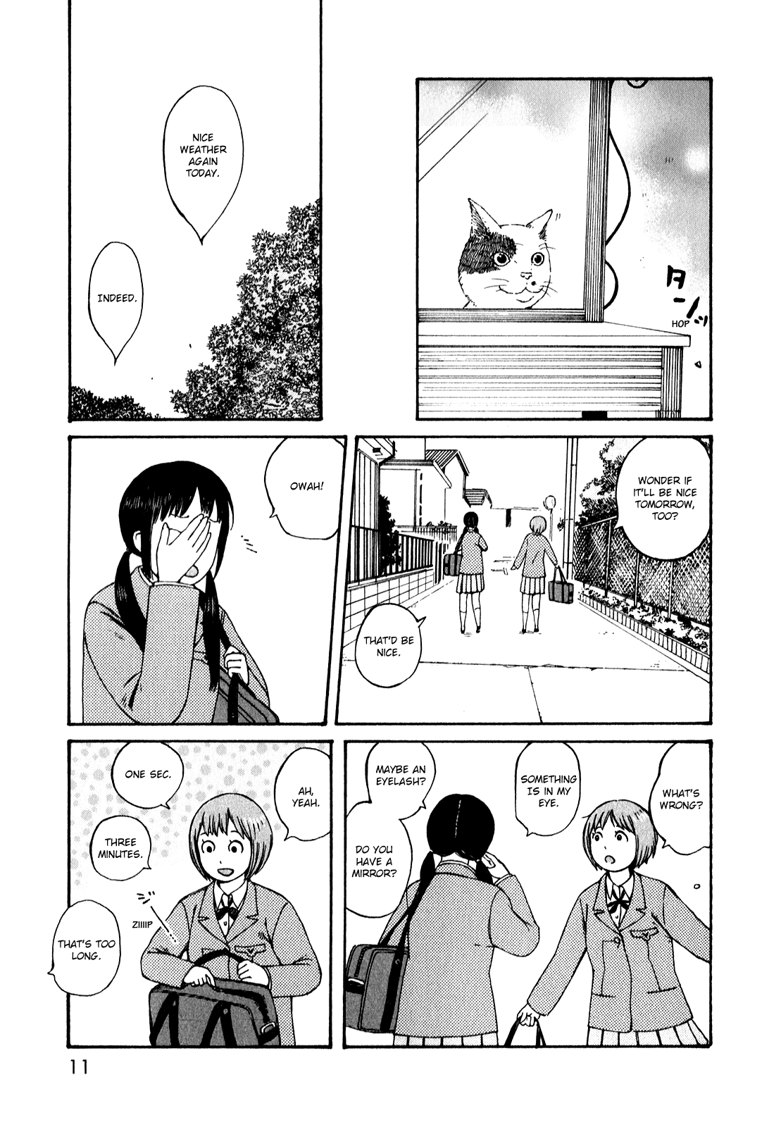 Dainana Joshikai Houkou Chapter 51.1 page 10 - Chapter 51.1: Endless Unknown Corridors / one