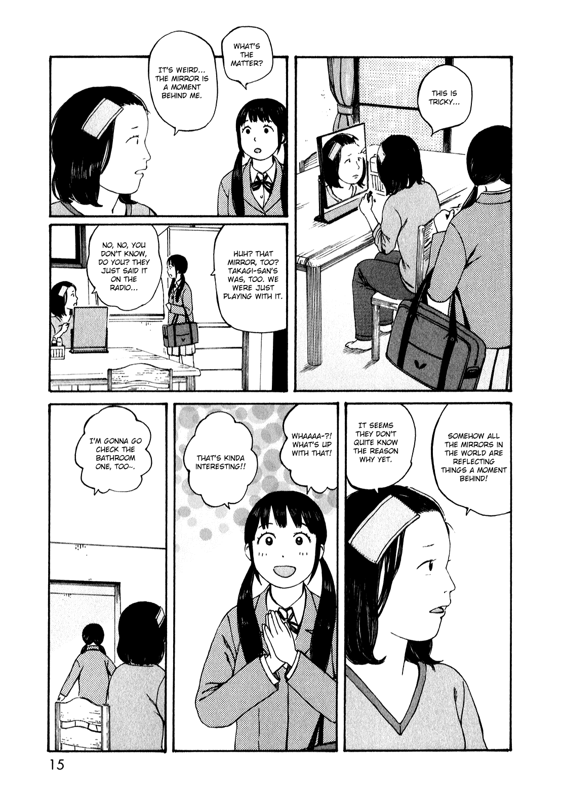 Dainana Joshikai Houkou Chapter 51.1 page 14 - Chapter 51.1: Endless Unknown Corridors / one