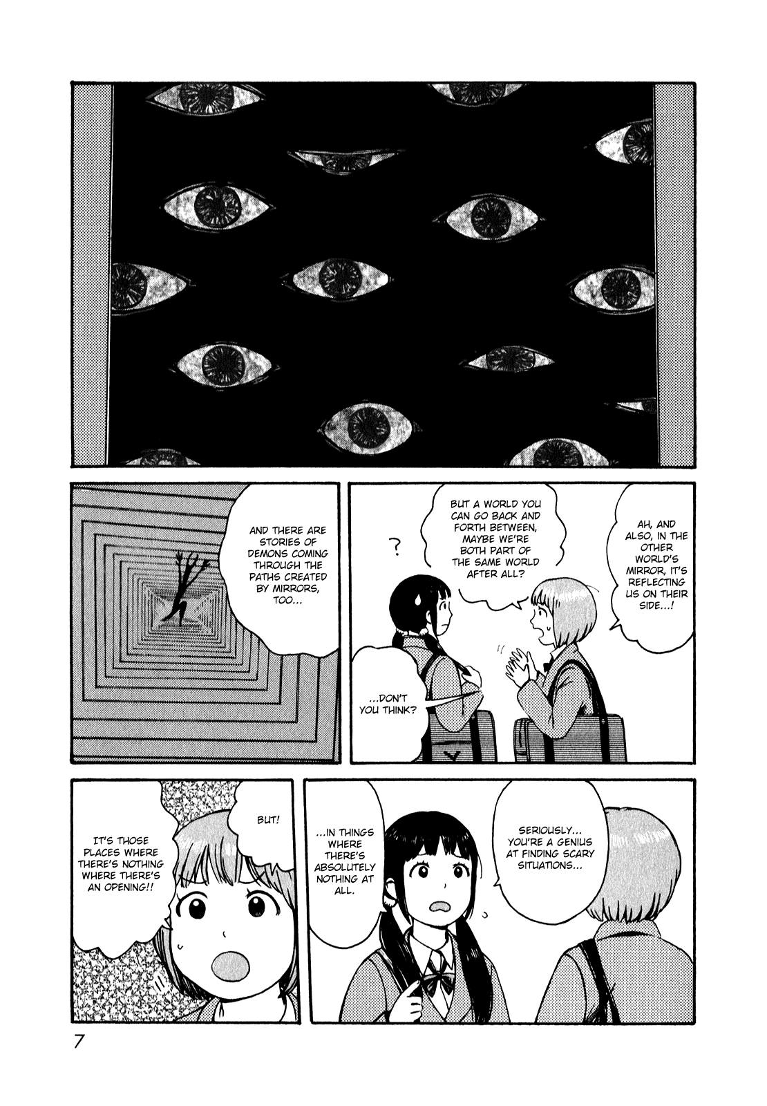 Dainana Joshikai Houkou Chapter 51.1 page 6 - Chapter 51.1: Endless Unknown Corridors / one