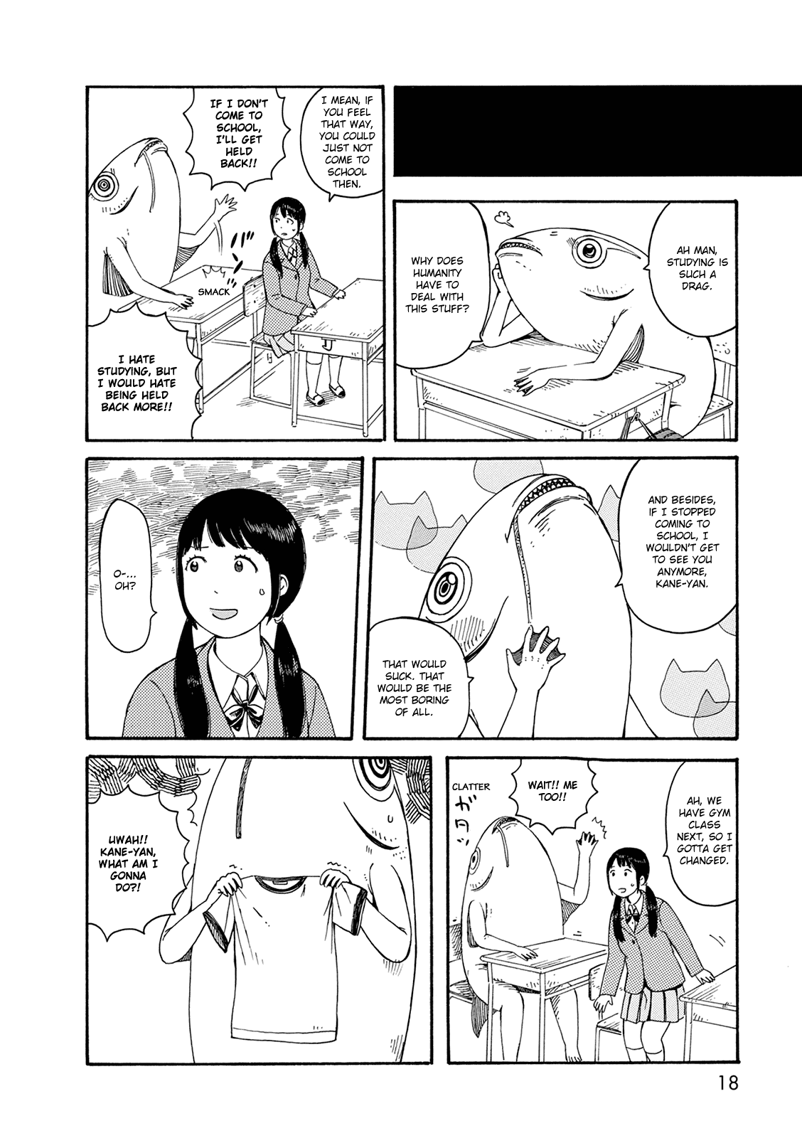 Dainana Joshikai Houkou Chapter 53 page 12 - Chapter 53: Metamorphosis / The Metamorphosis