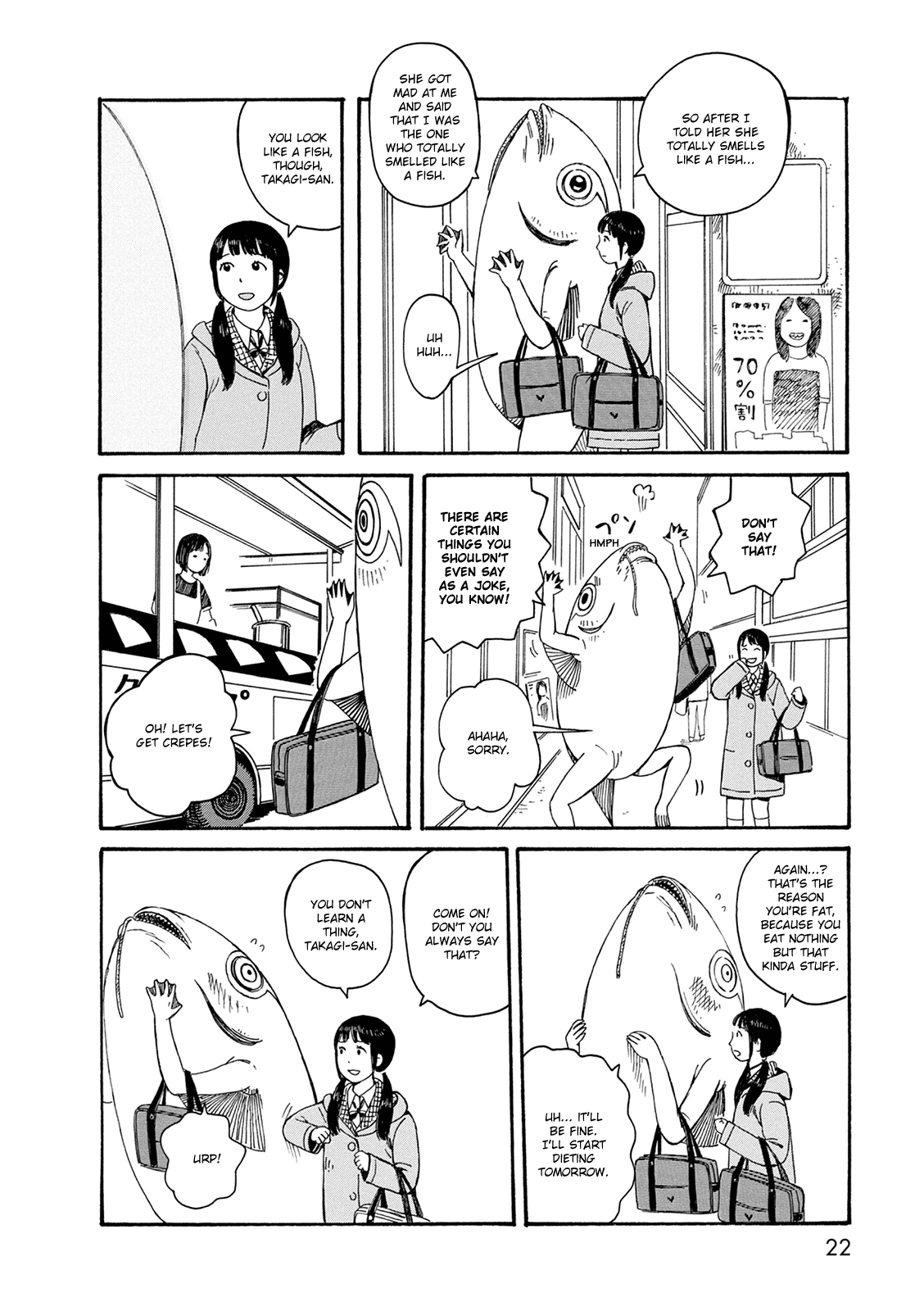 Dainana Joshikai Houkou Chapter 53 page 16 - Chapter 53: Metamorphosis / The Metamorphosis
