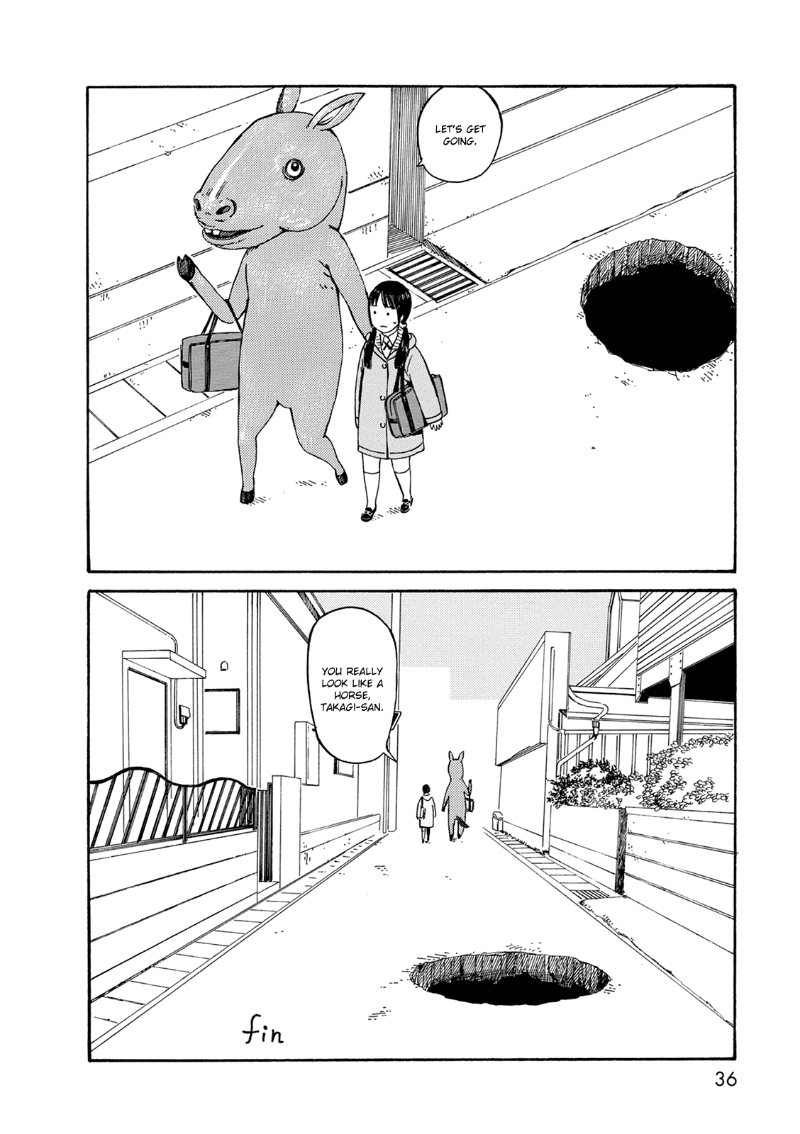 Dainana Joshikai Houkou Chapter 53 page 30 - Chapter 53: Metamorphosis / The Metamorphosis