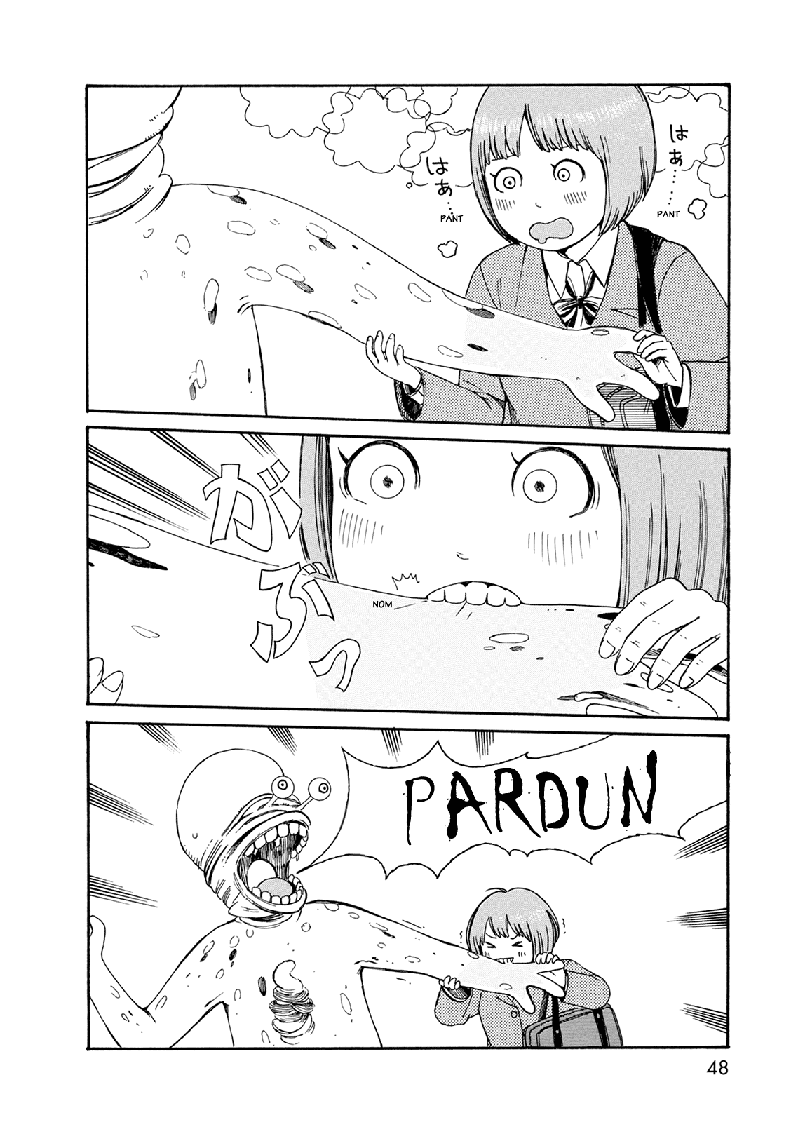 Dainana Joshikai Houkou Chapter 54 page 10 - Chapter 54: Quick Eats Market / A feeling of hunger