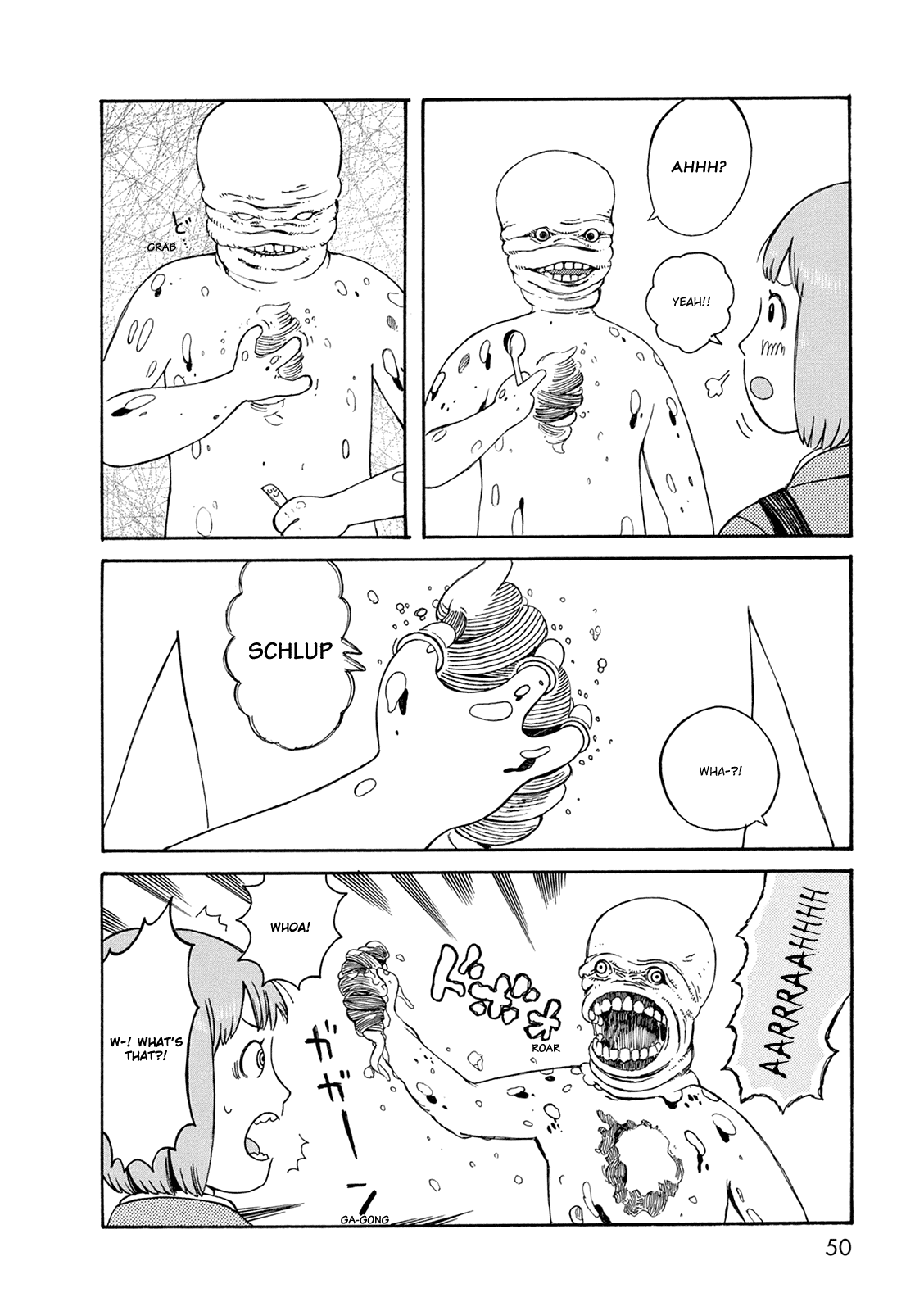 Dainana Joshikai Houkou Chapter 54 page 12 - Chapter 54: Quick Eats Market / A feeling of hunger