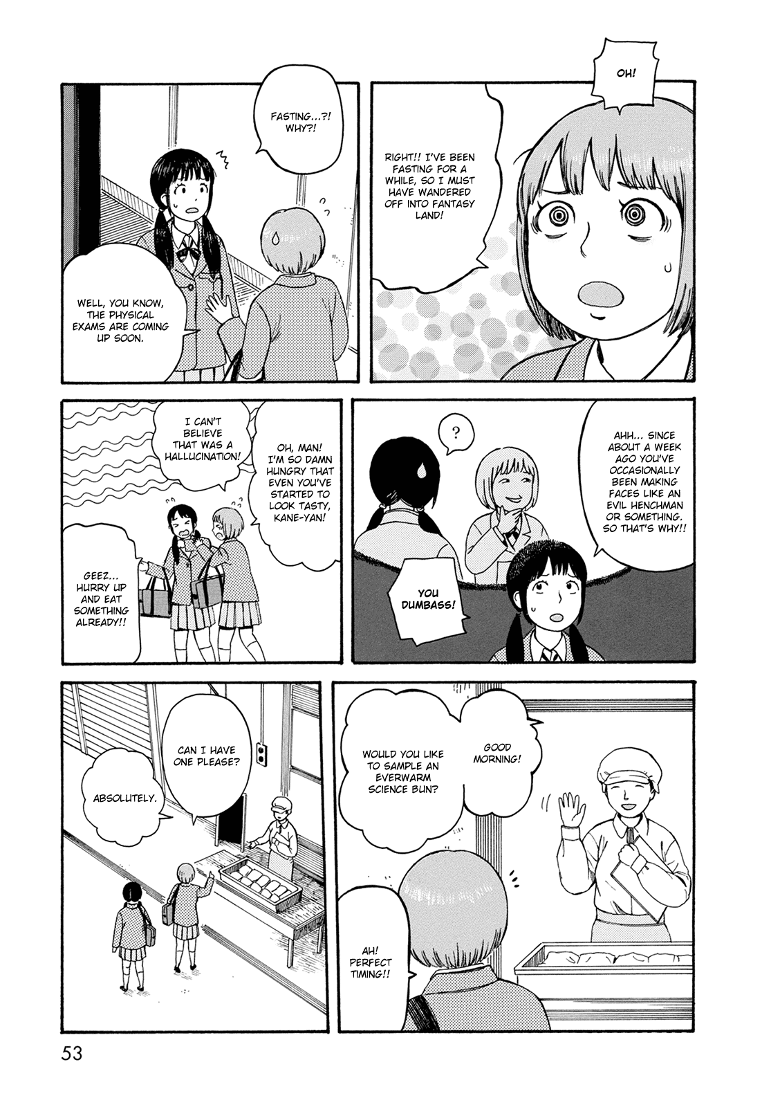 Dainana Joshikai Houkou Chapter 54 page 15 - Chapter 54: Quick Eats Market / A feeling of hunger