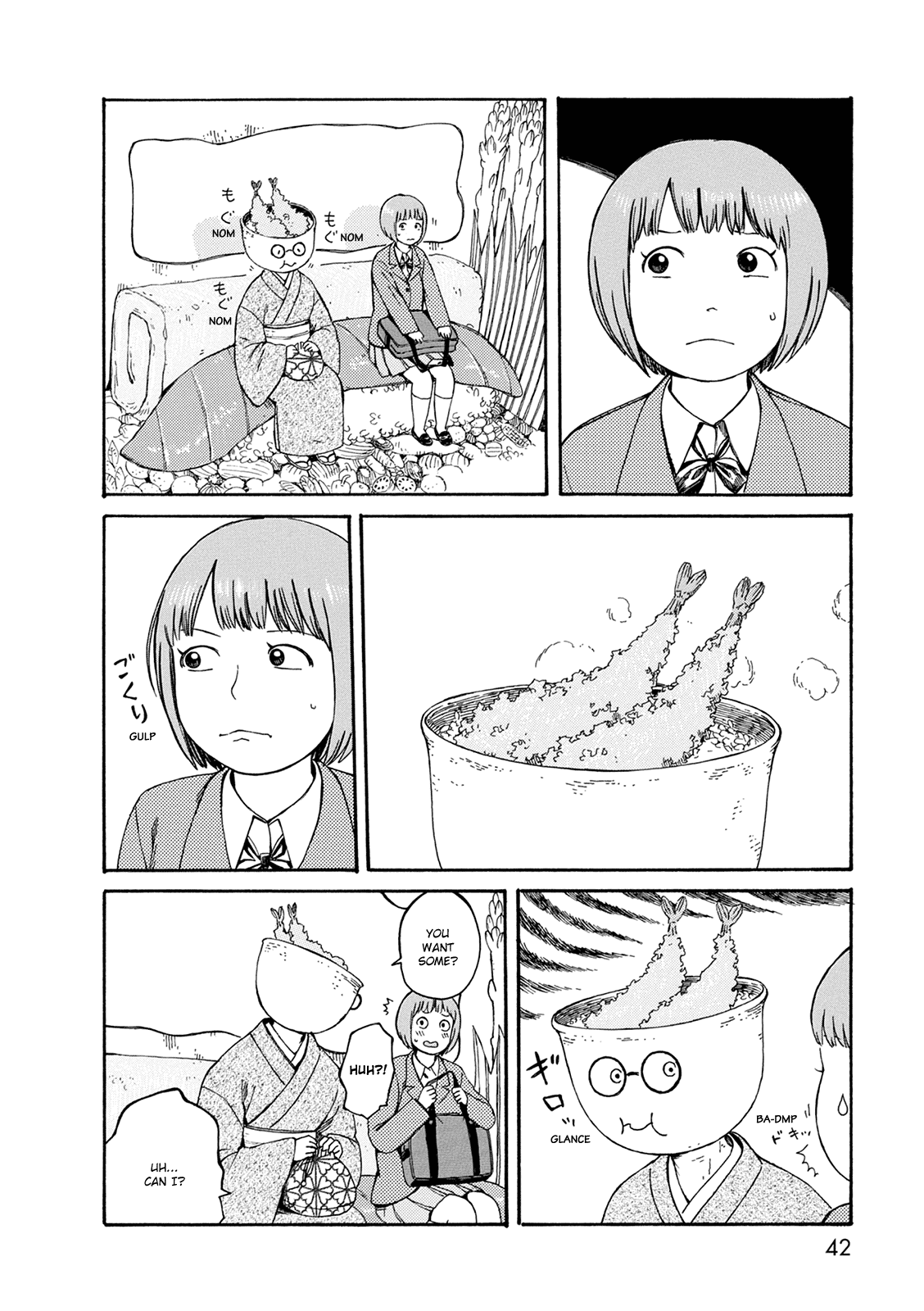 Dainana Joshikai Houkou Chapter 54 page 4 - Chapter 54: Quick Eats Market / A feeling of hunger