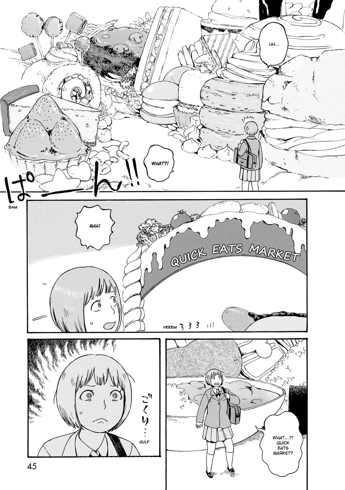 Dainana Joshikai Houkou Chapter 54 page 7 - Chapter 54: Quick Eats Market / A feeling of hunger