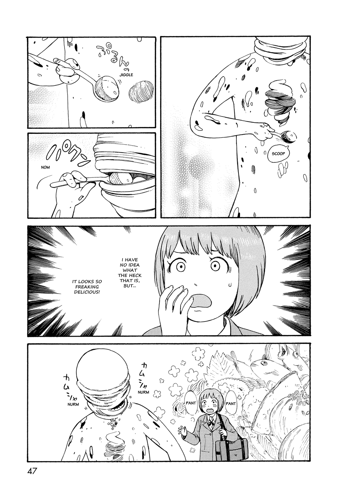 Dainana Joshikai Houkou Chapter 54 page 9 - Chapter 54: Quick Eats Market / A feeling of hunger