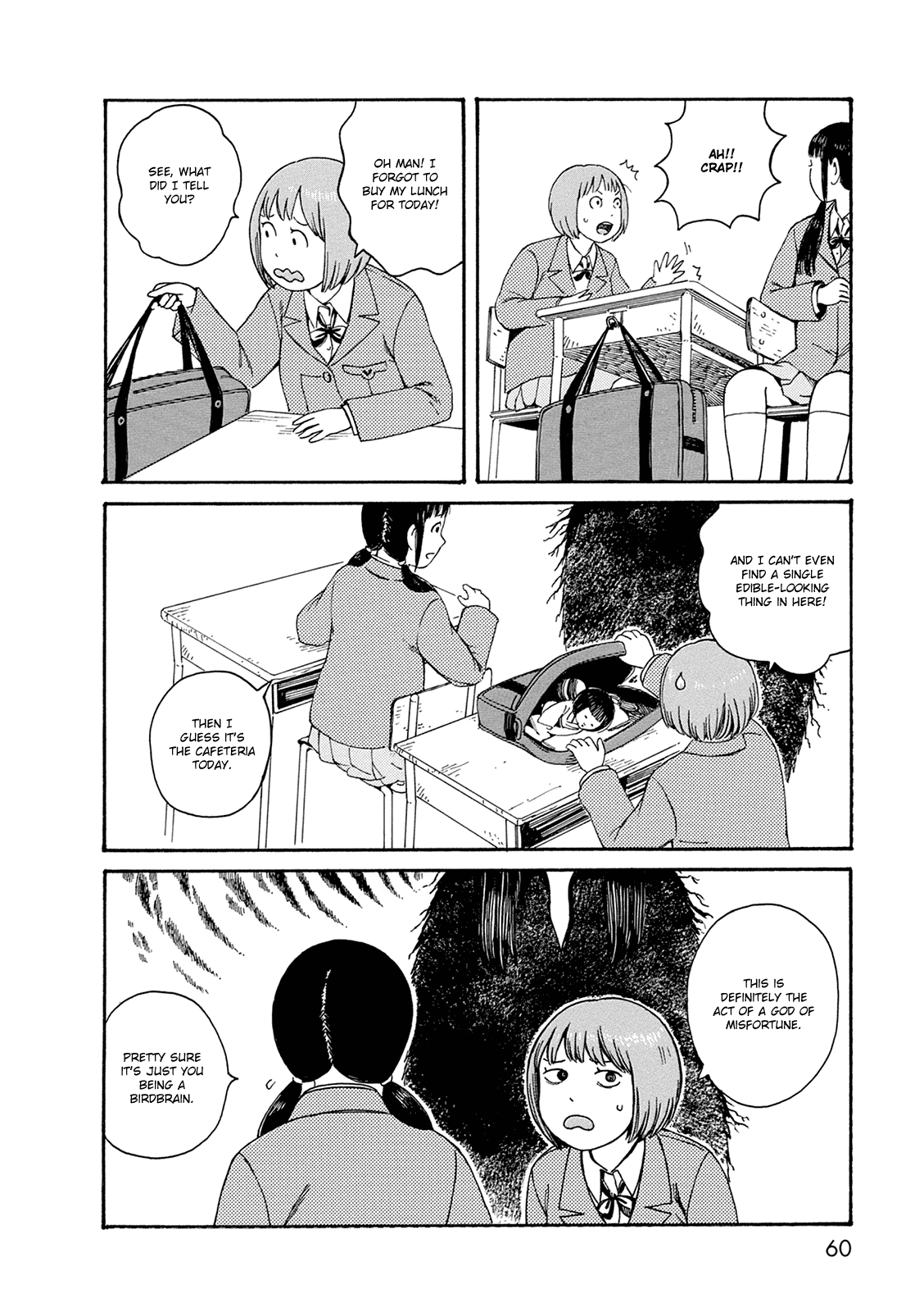 Dainana Joshikai Houkou Chapter 55 page 4 - Chapter 55: God of Misfortune / Life saver