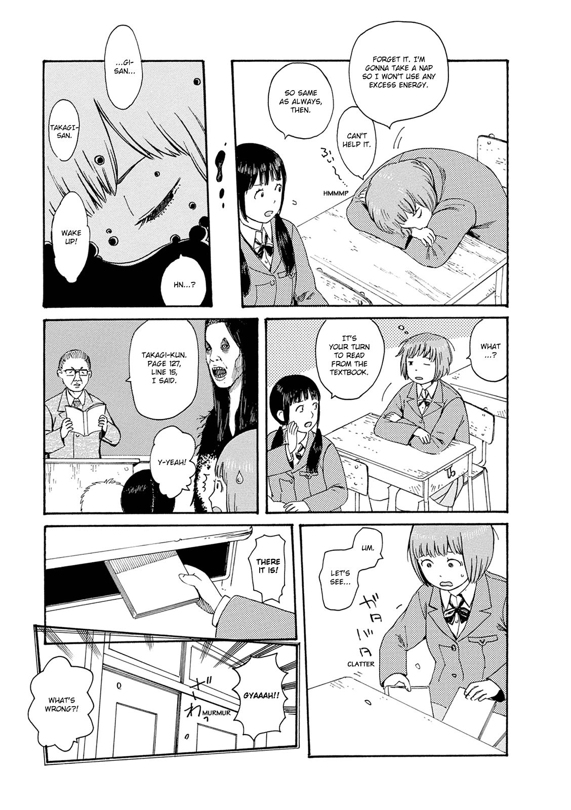 Dainana Joshikai Houkou Chapter 55 page 5 - Chapter 55: God of Misfortune / Life saver