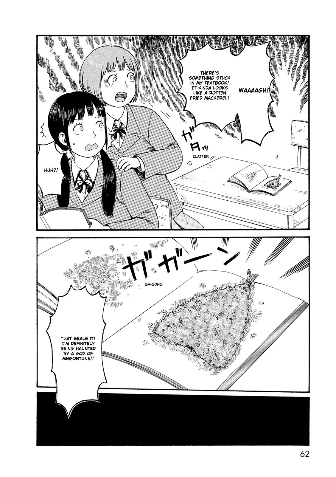 Dainana Joshikai Houkou Chapter 55 page 6 - Chapter 55: God of Misfortune / Life saver