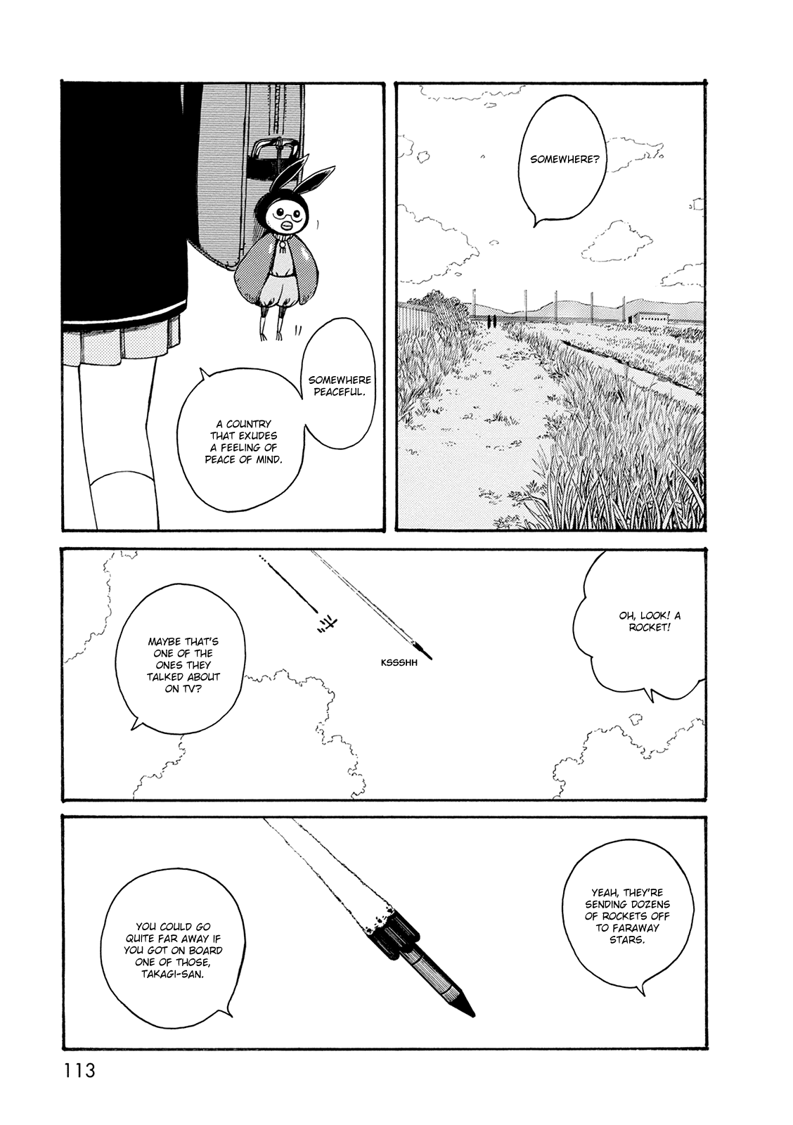 Dainana Joshikai Houkou Chapter 58.5 page 3 - Chapter 58.5: Dream Time / If I stay