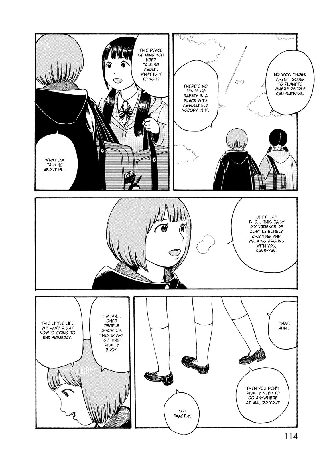 Dainana Joshikai Houkou Chapter 58.5 page 4 - Chapter 58.5: Dream Time / If I stay