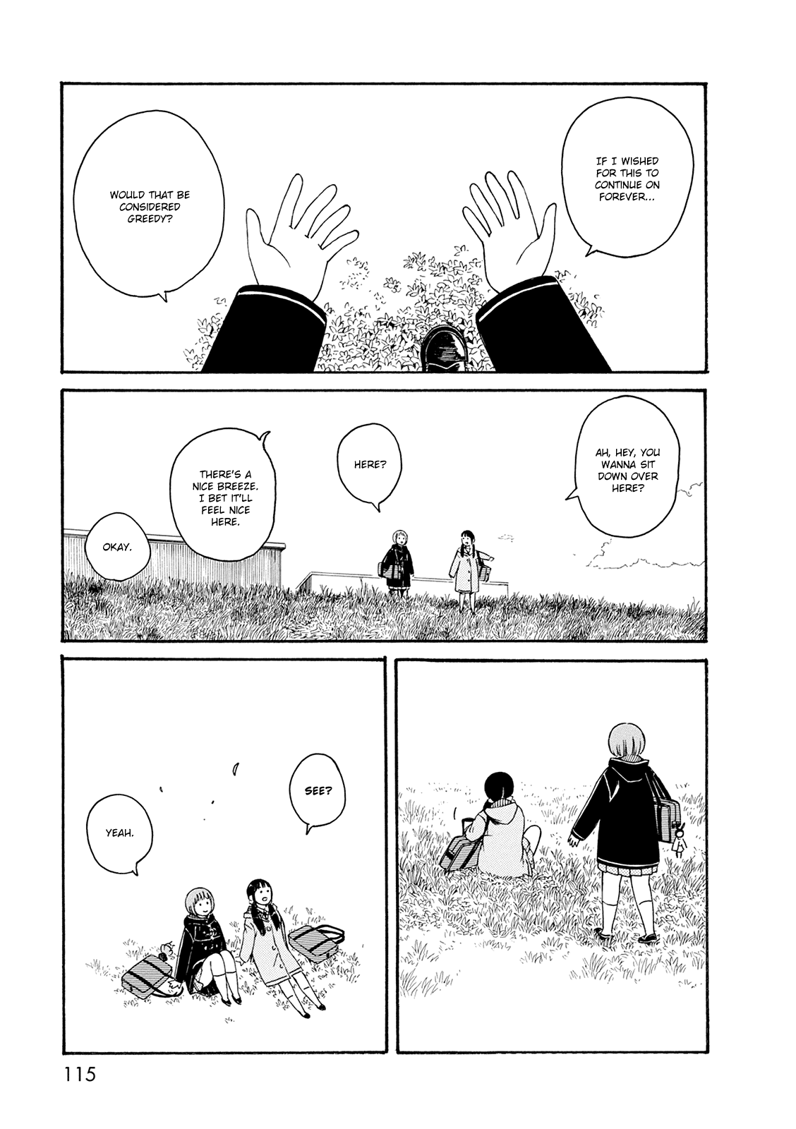 Dainana Joshikai Houkou Chapter 58.5 page 5 - Chapter 58.5: Dream Time / If I stay