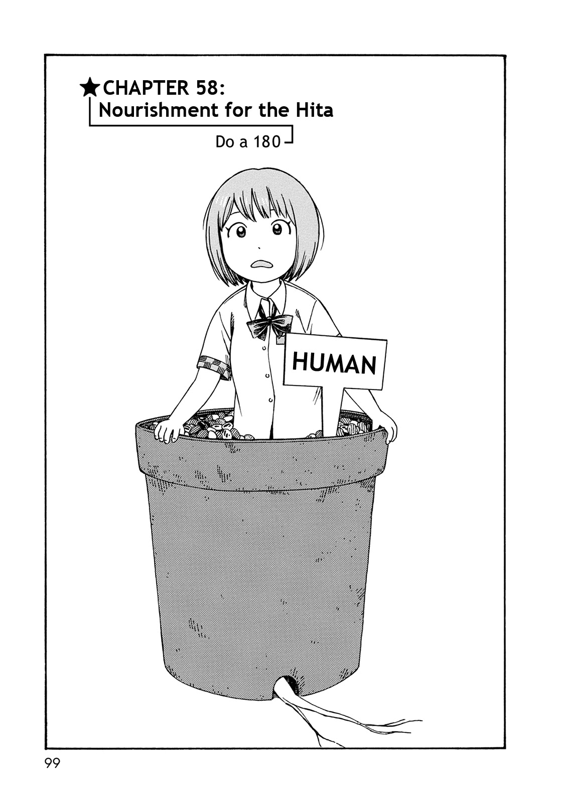 Dainana Joshikai Houkou Chapter 58 page 1 - Chapter 58: Nourshiment for the Hita / Do a 180