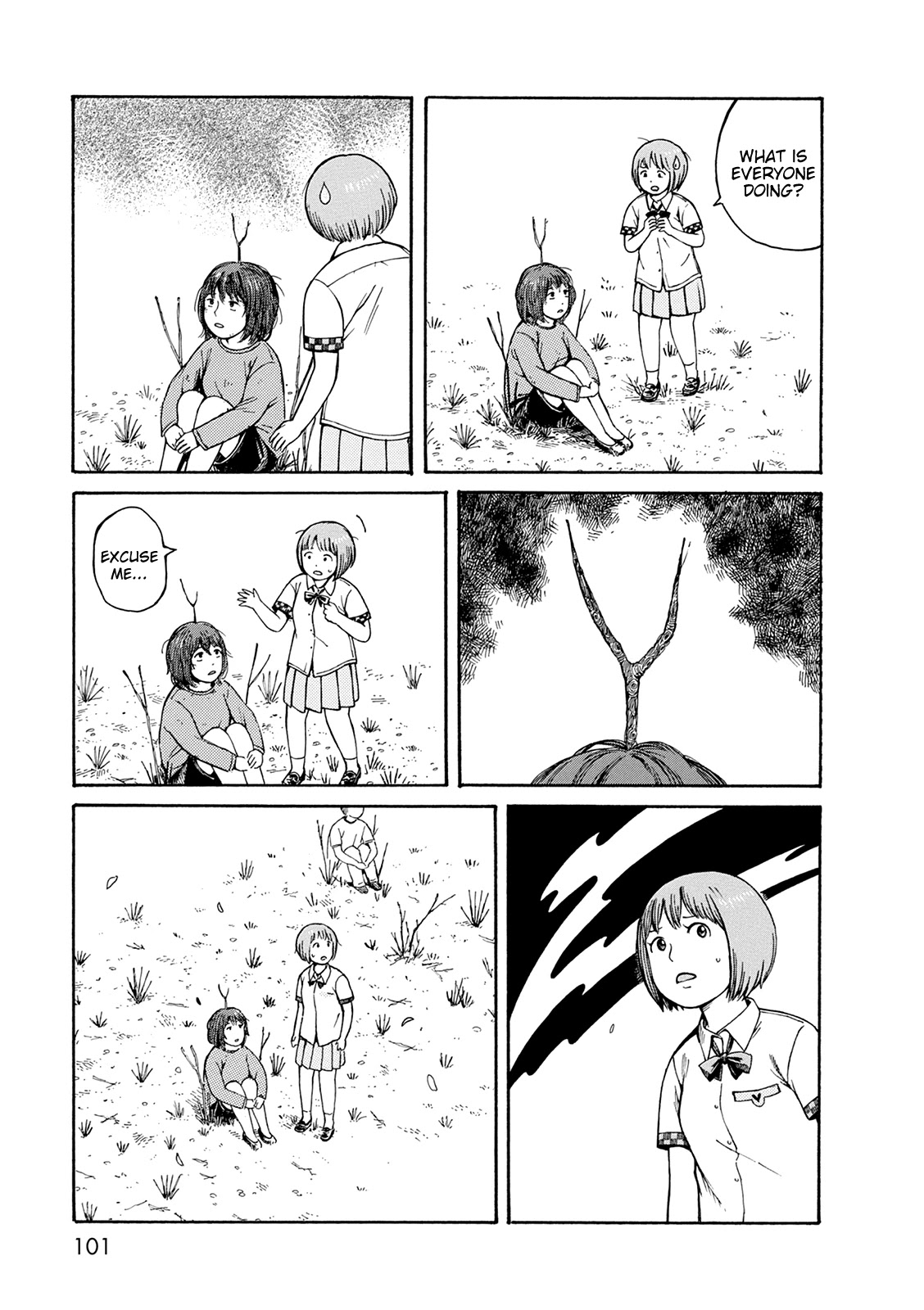 Dainana Joshikai Houkou Chapter 58 page 3 - Chapter 58: Nourshiment for the Hita / Do a 180