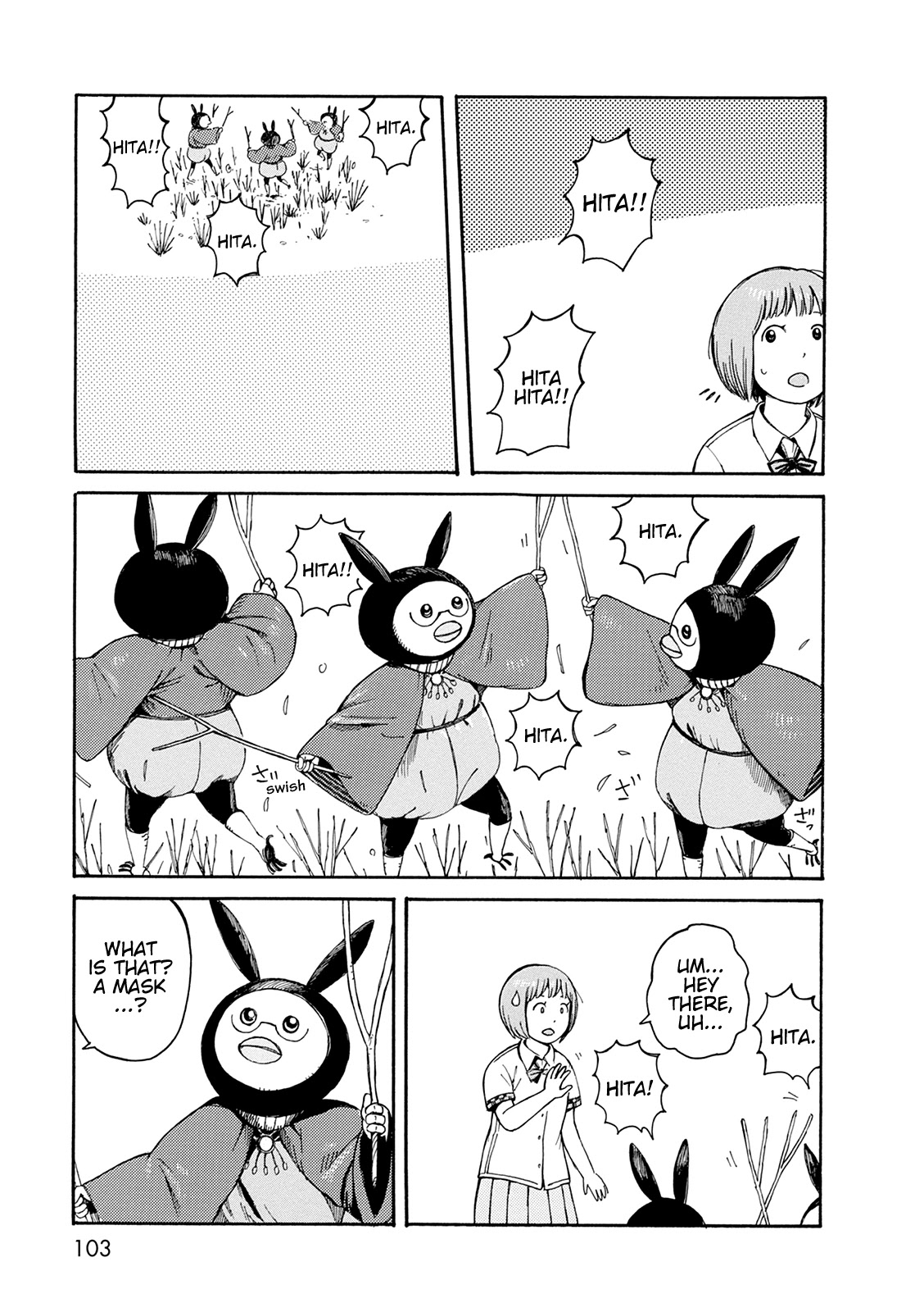 Dainana Joshikai Houkou Chapter 58 page 5 - Chapter 58: Nourshiment for the Hita / Do a 180
