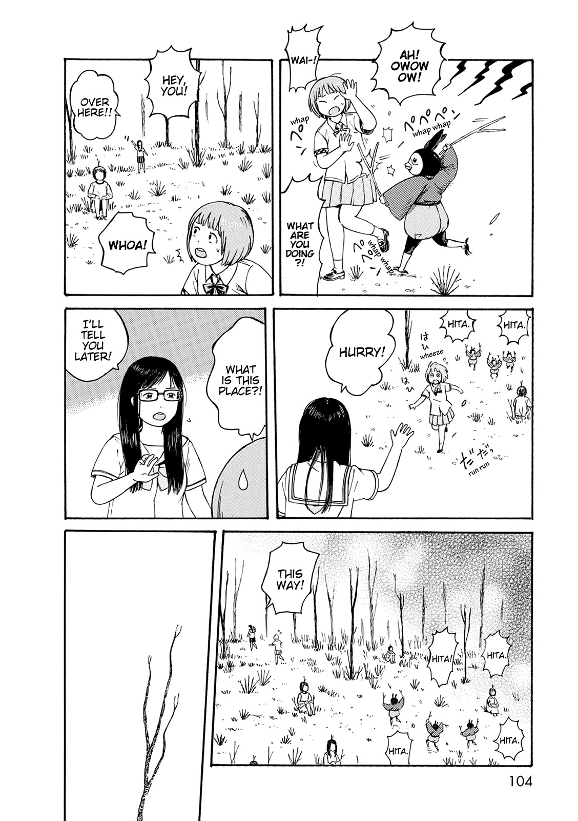 Dainana Joshikai Houkou Chapter 58 page 6 - Chapter 58: Nourshiment for the Hita / Do a 180