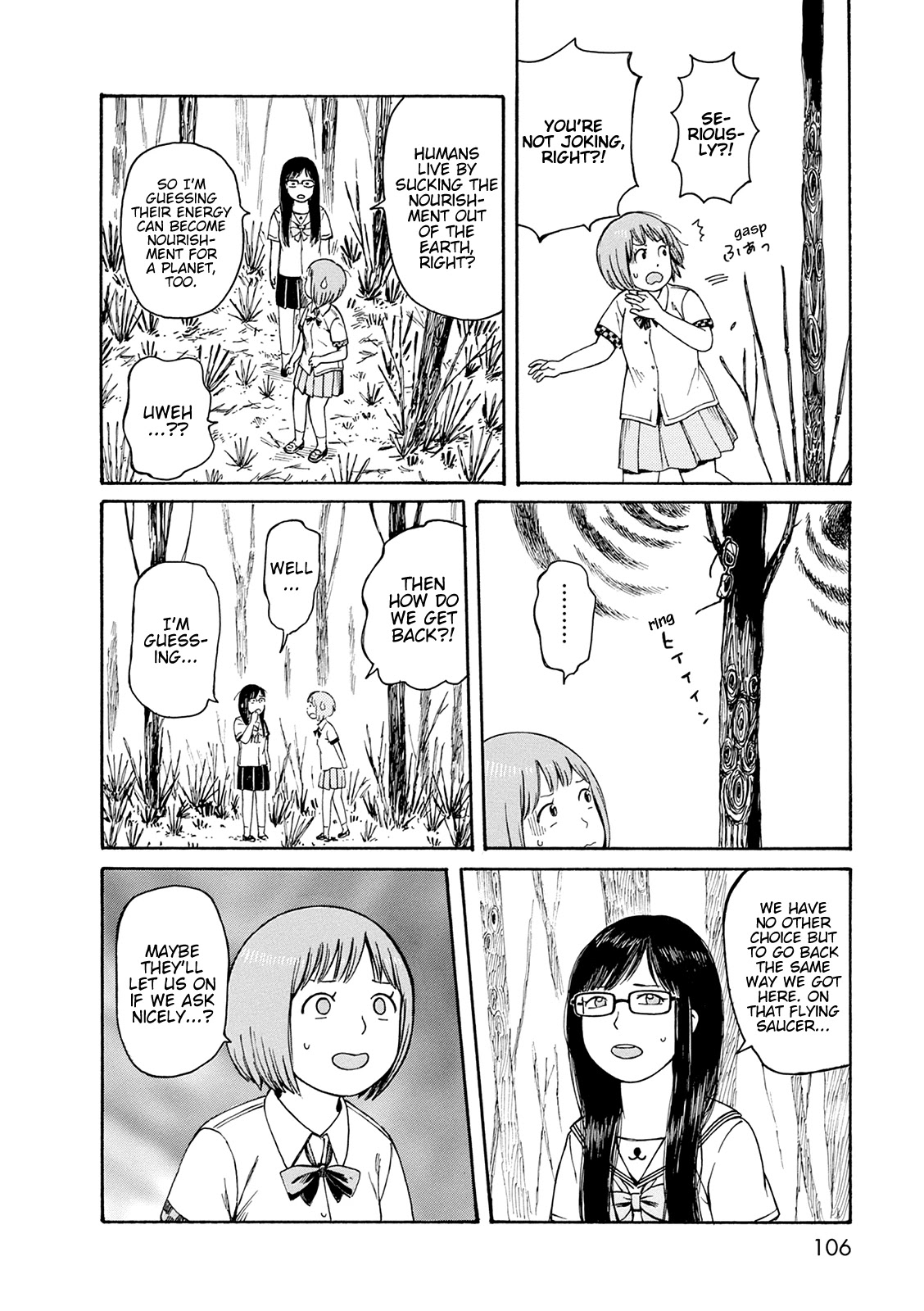 Dainana Joshikai Houkou Chapter 58 page 8 - Chapter 58: Nourshiment for the Hita / Do a 180