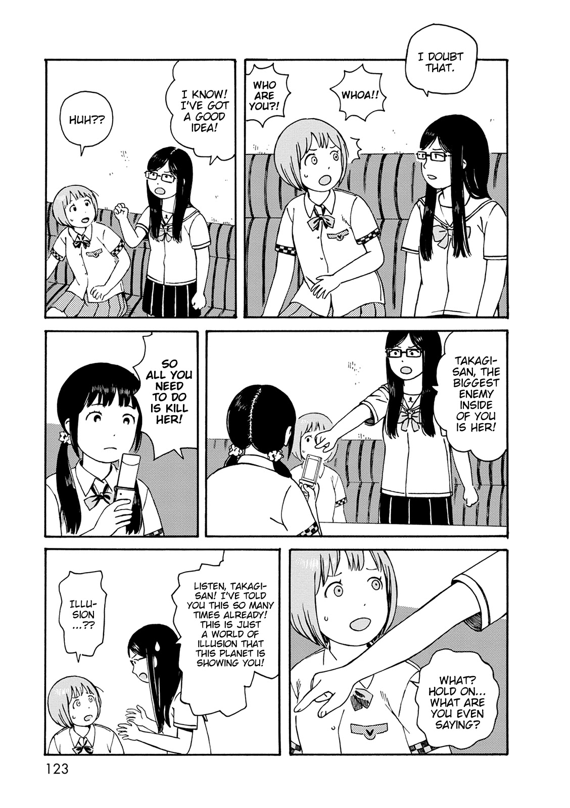 Dainana Joshikai Houkou Chapter 59 page 3 - Chapter 59: The Hita’s Return / Do not forget me quite