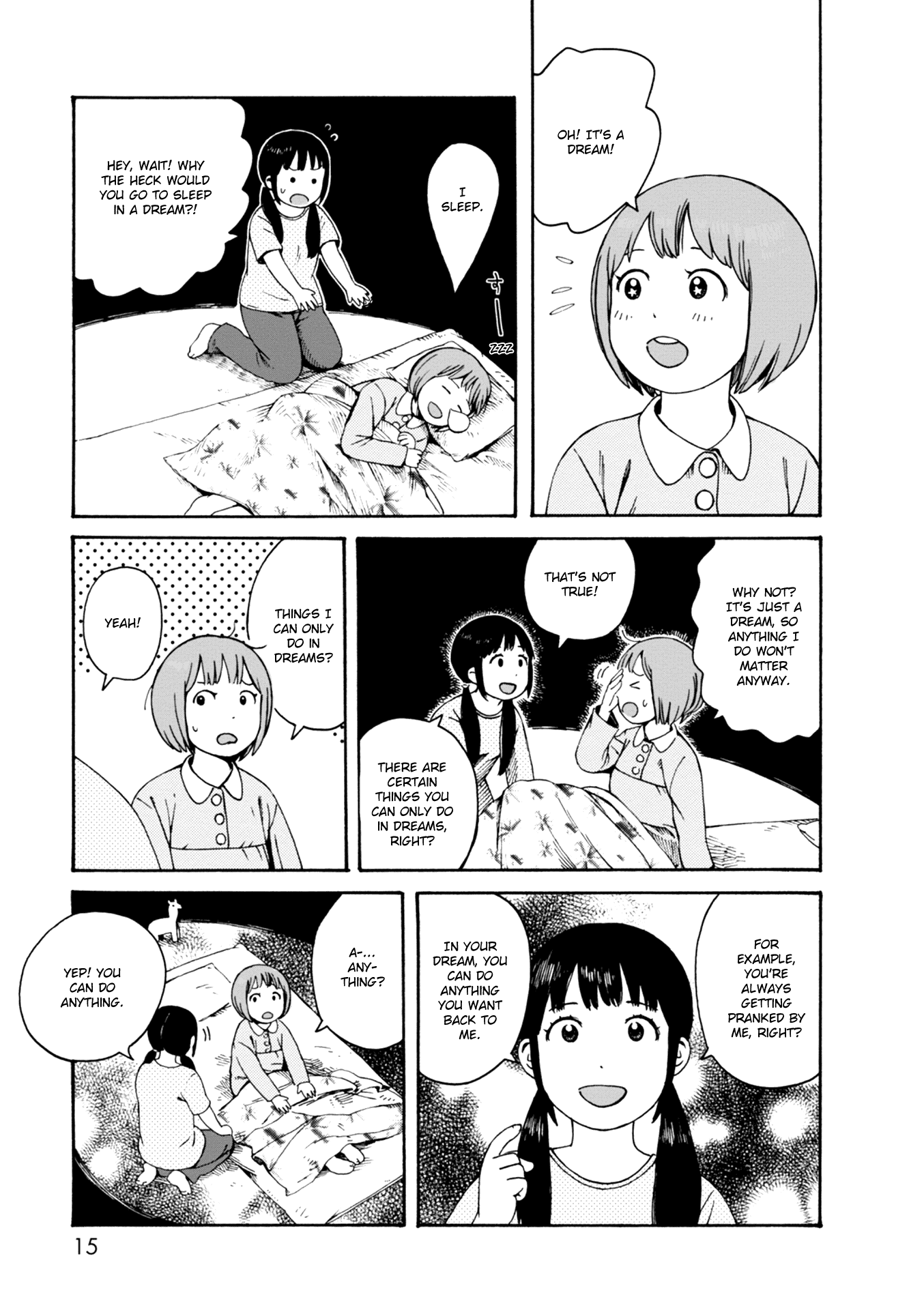 Dainana Joshikai Houkou Chapter 60 page 14 - Chapter 60: Do Anything You Want / Little dream of me