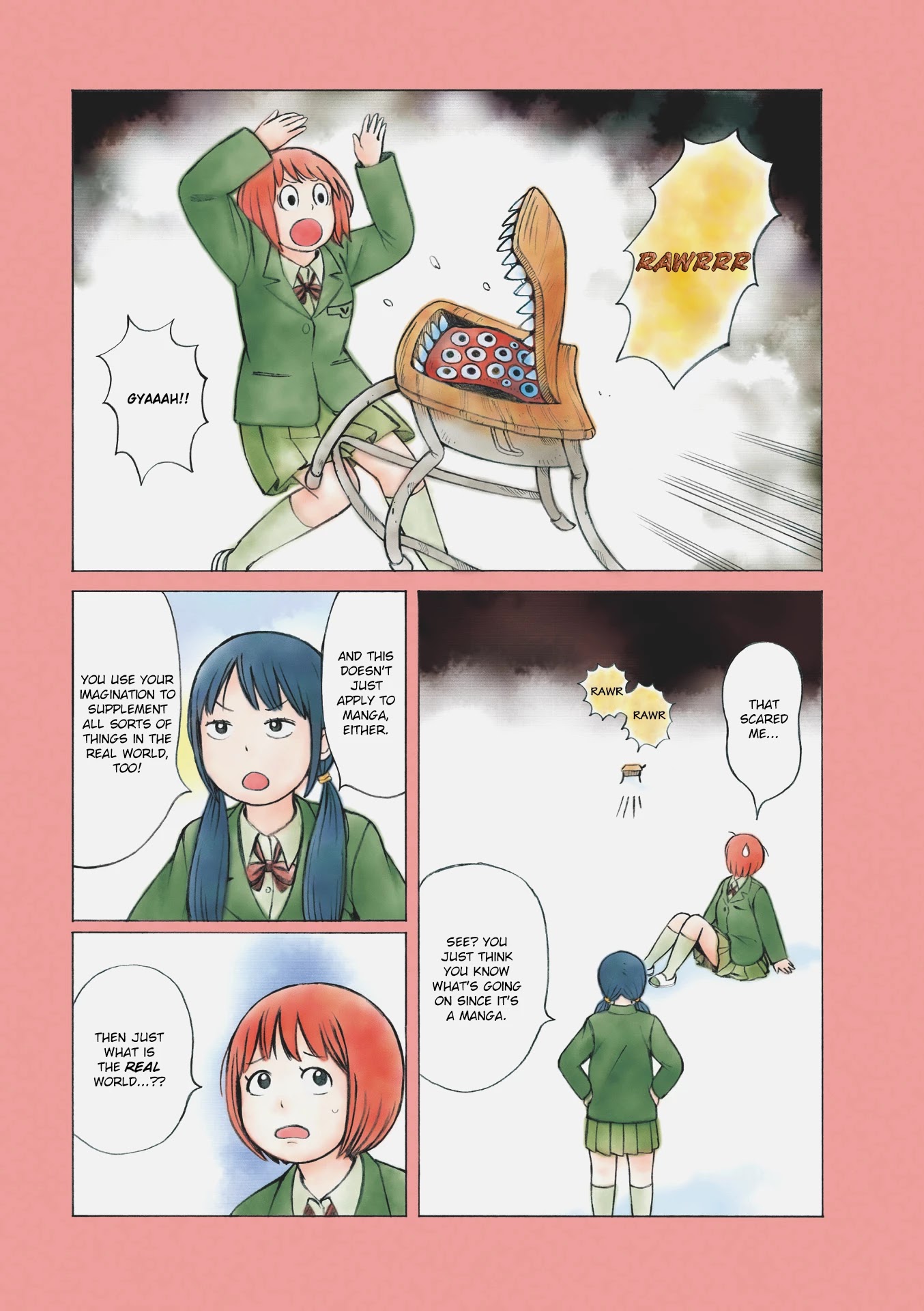 Dainana Joshikai Houkou Chapter 60 page 4 - Chapter 60: Do Anything You Want / Little dream of me
