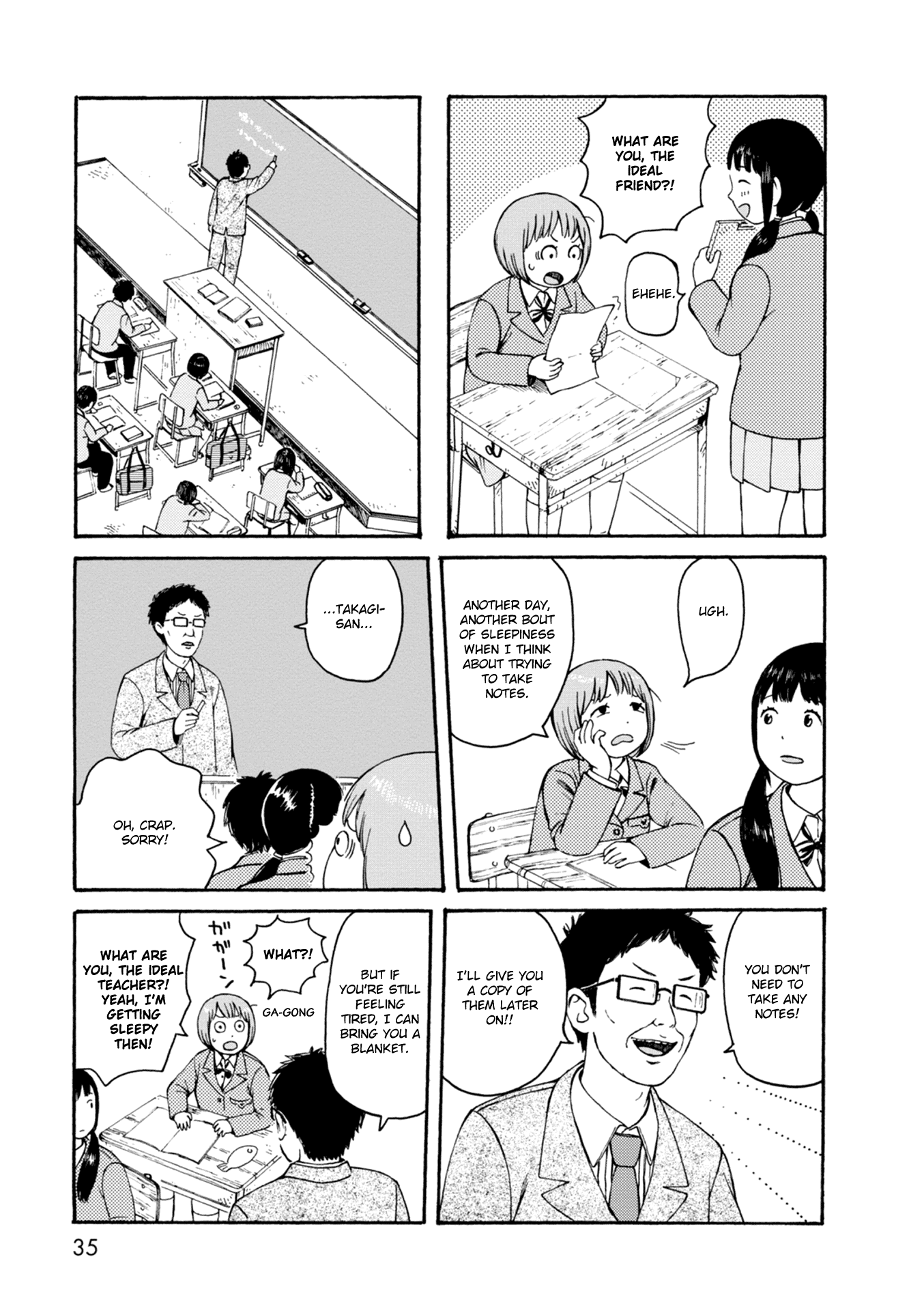 Dainana Joshikai Houkou Chapter 62 page 5 - Chapter 62: A Kind World / A broad mind