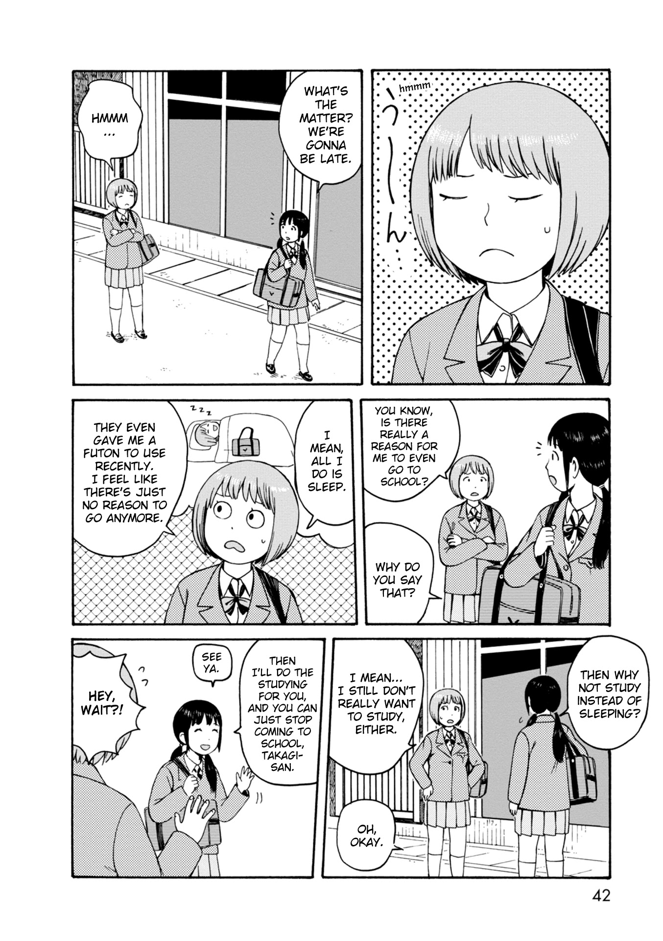 Dainana Joshikai Houkou Chapter 63 page 2 - Chapter 63: Expansion of a Kind World / Standing not sleeping