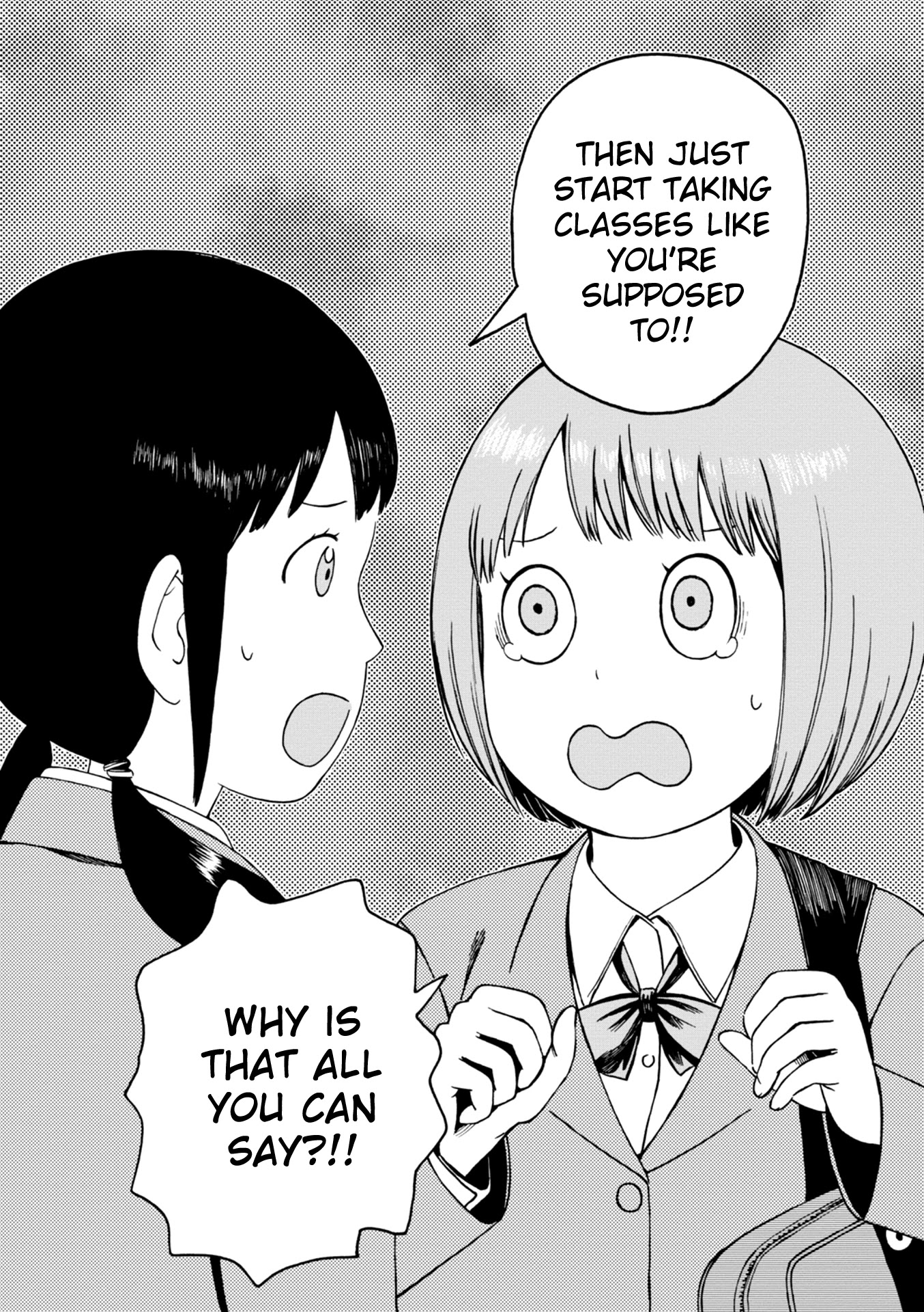 Dainana Joshikai Houkou Chapter 63 page 6 - Chapter 63: Expansion of a Kind World / Standing not sleeping