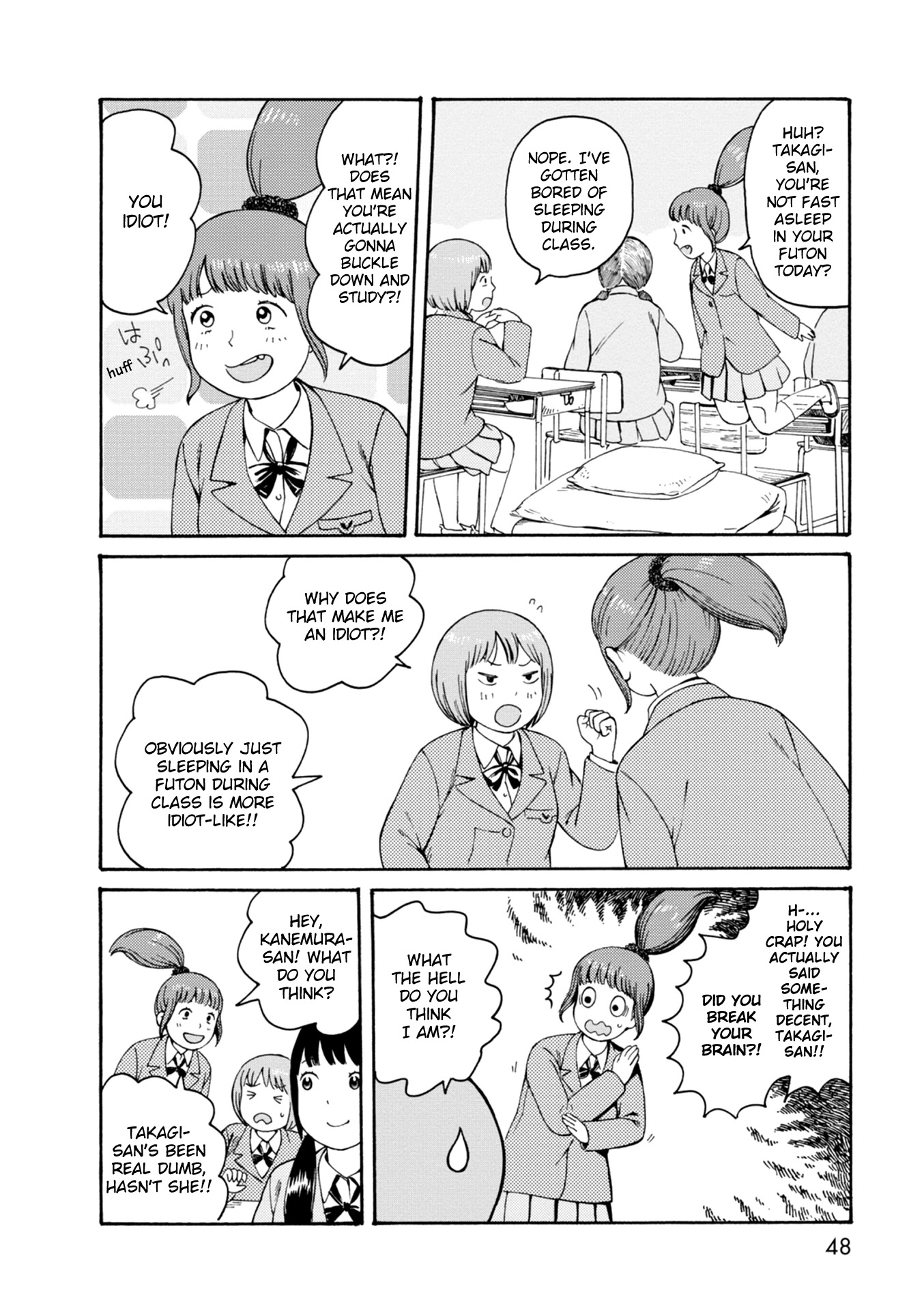 Dainana Joshikai Houkou Chapter 63 page 8 - Chapter 63: Expansion of a Kind World / Standing not sleeping