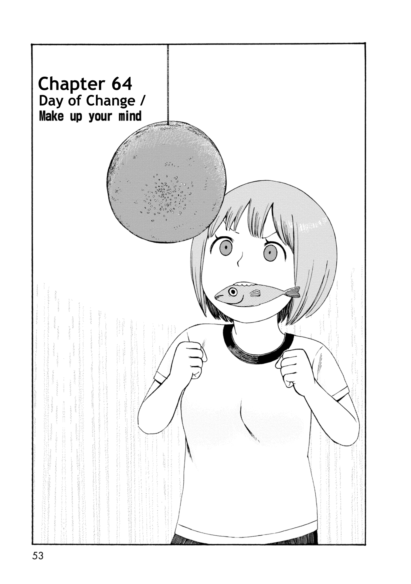 Dainana Joshikai Houkou Chapter 64 page 1 - Chapter 64: Day of Change / Make up your mind