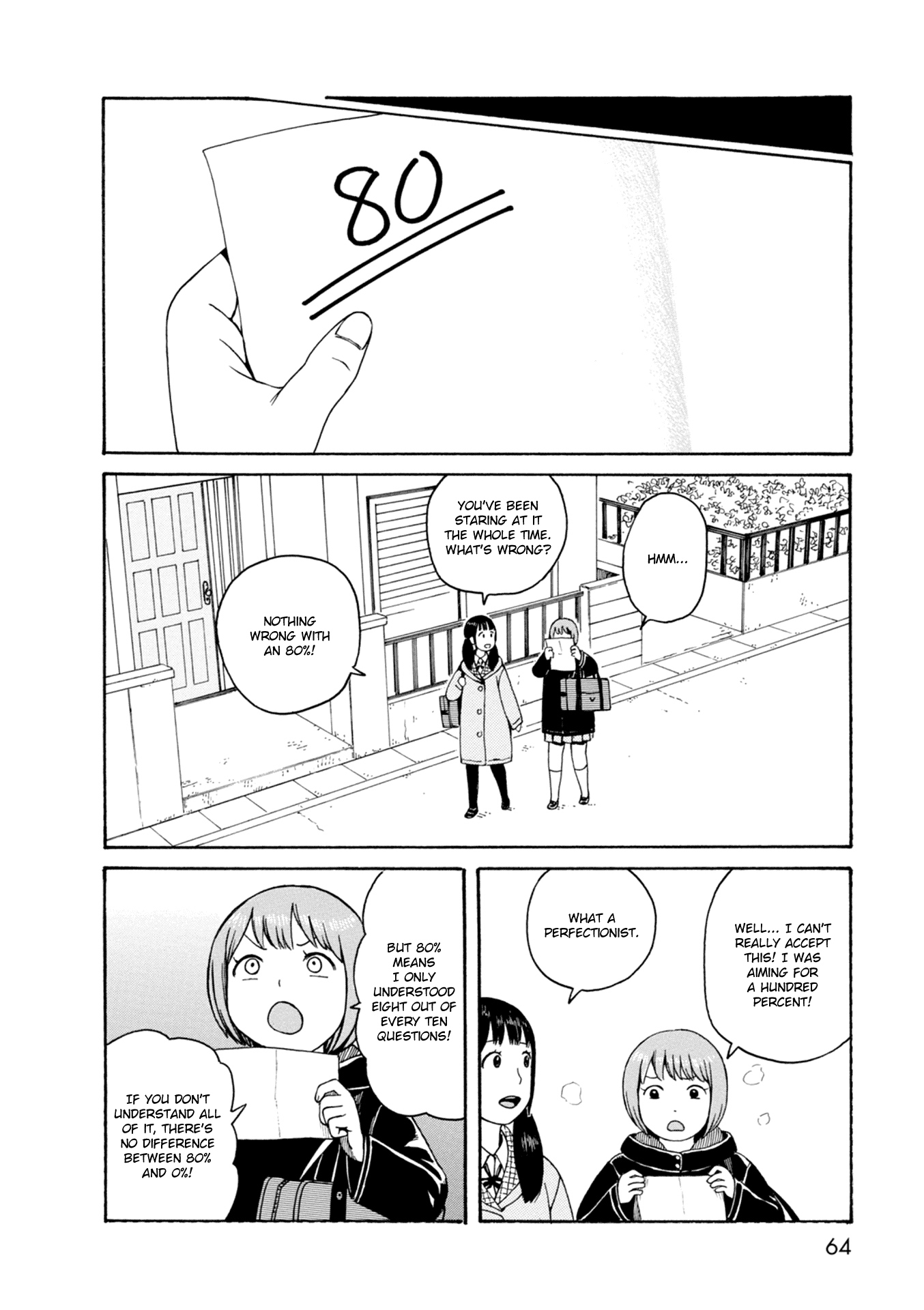 Dainana Joshikai Houkou Chapter 64 page 12 - Chapter 64: Day of Change / Make up your mind