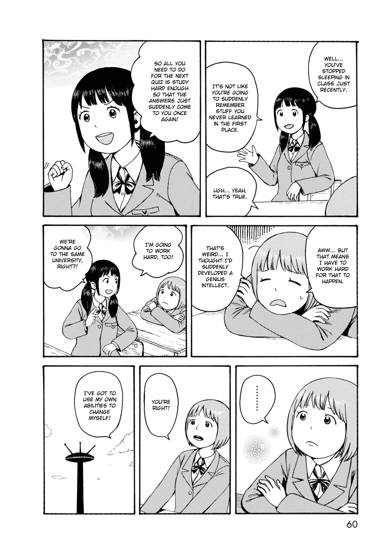 Dainana Joshikai Houkou Chapter 64 page 8 - Chapter 64: Day of Change / Make up your mind