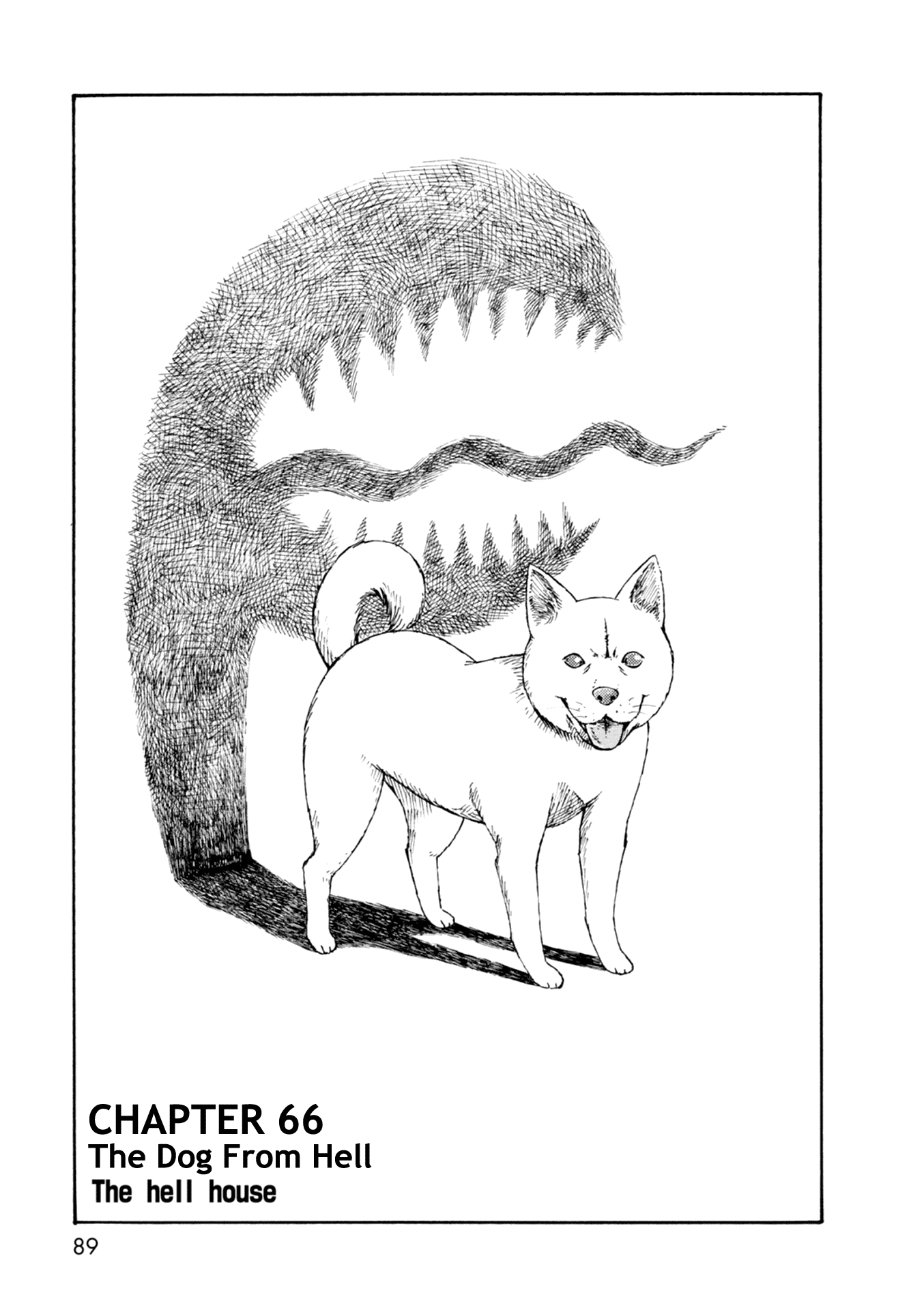 Dainana Joshikai Houkou Chapter 66 page 1 - Chapter 66: The Dog From Hell / The hell house