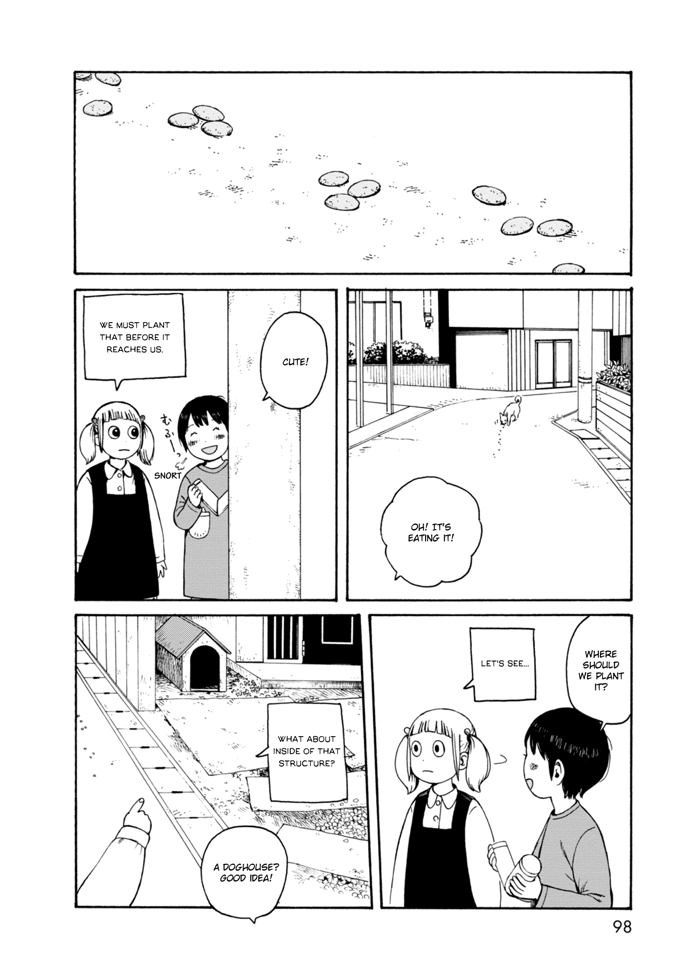 Dainana Joshikai Houkou Chapter 66 page 10 - Chapter 66: The Dog From Hell / The hell house