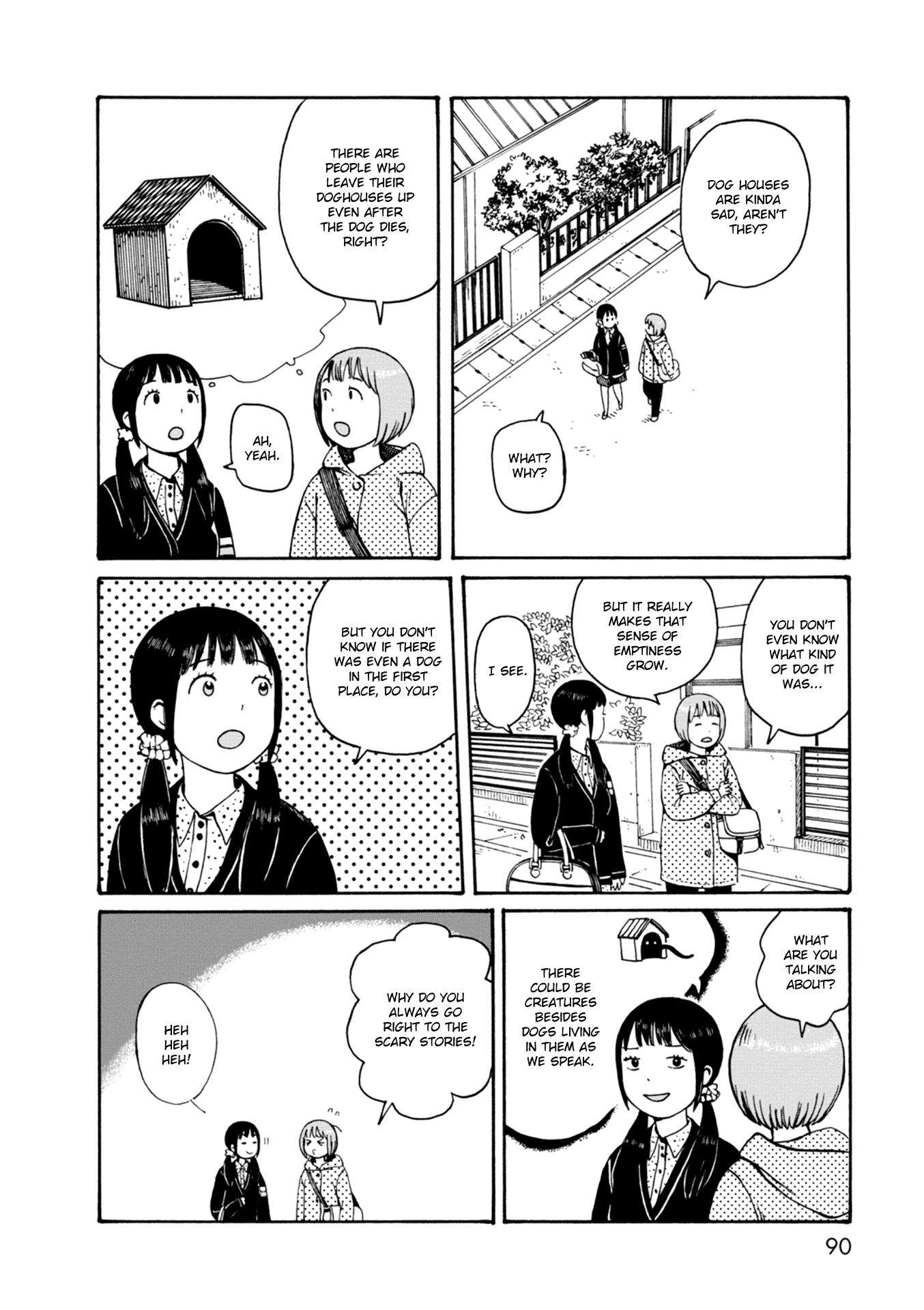Dainana Joshikai Houkou Chapter 66 page 2 - Chapter 66: The Dog From Hell / The hell house