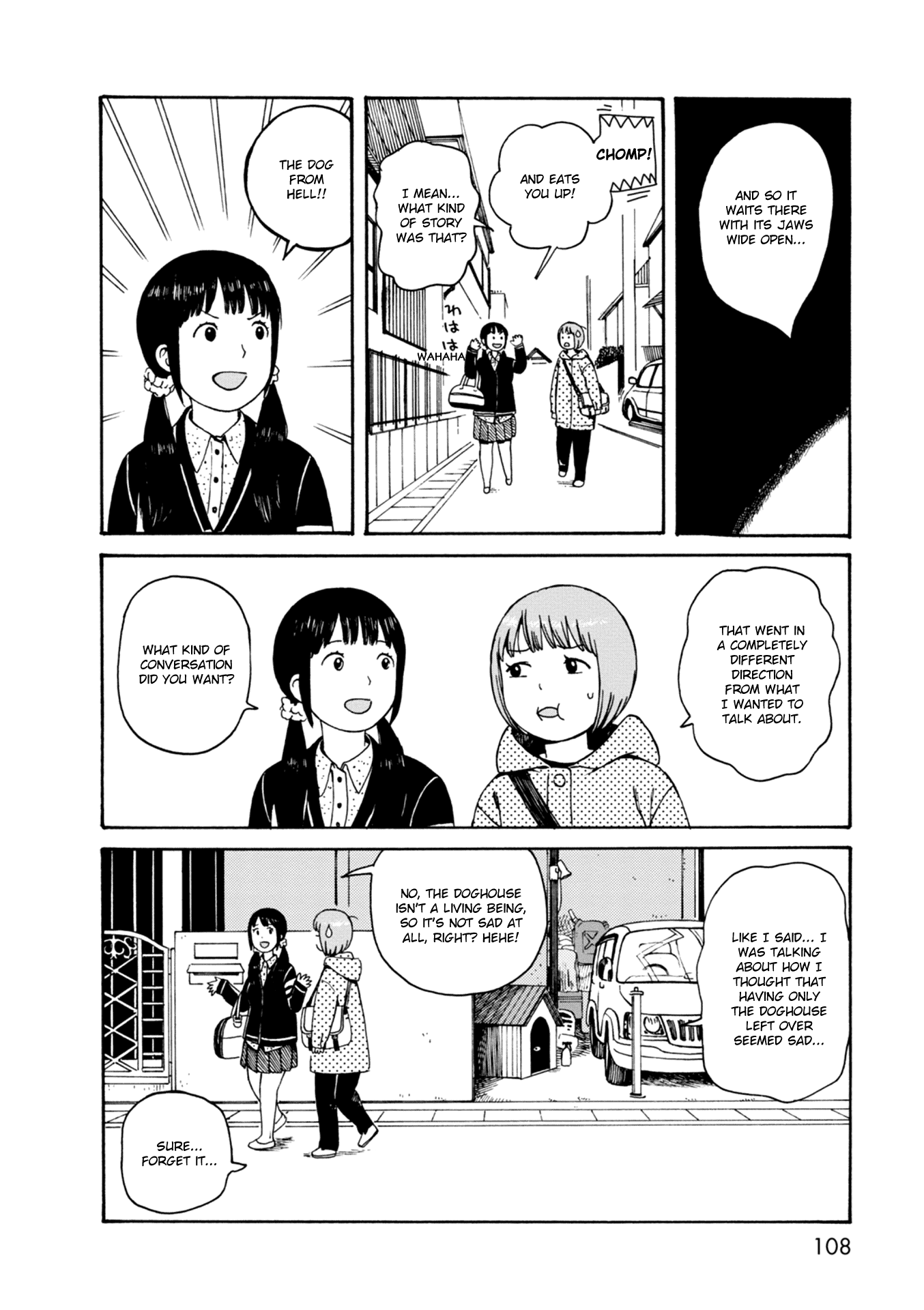 Dainana Joshikai Houkou Chapter 66 page 20 - Chapter 66: The Dog From Hell / The hell house