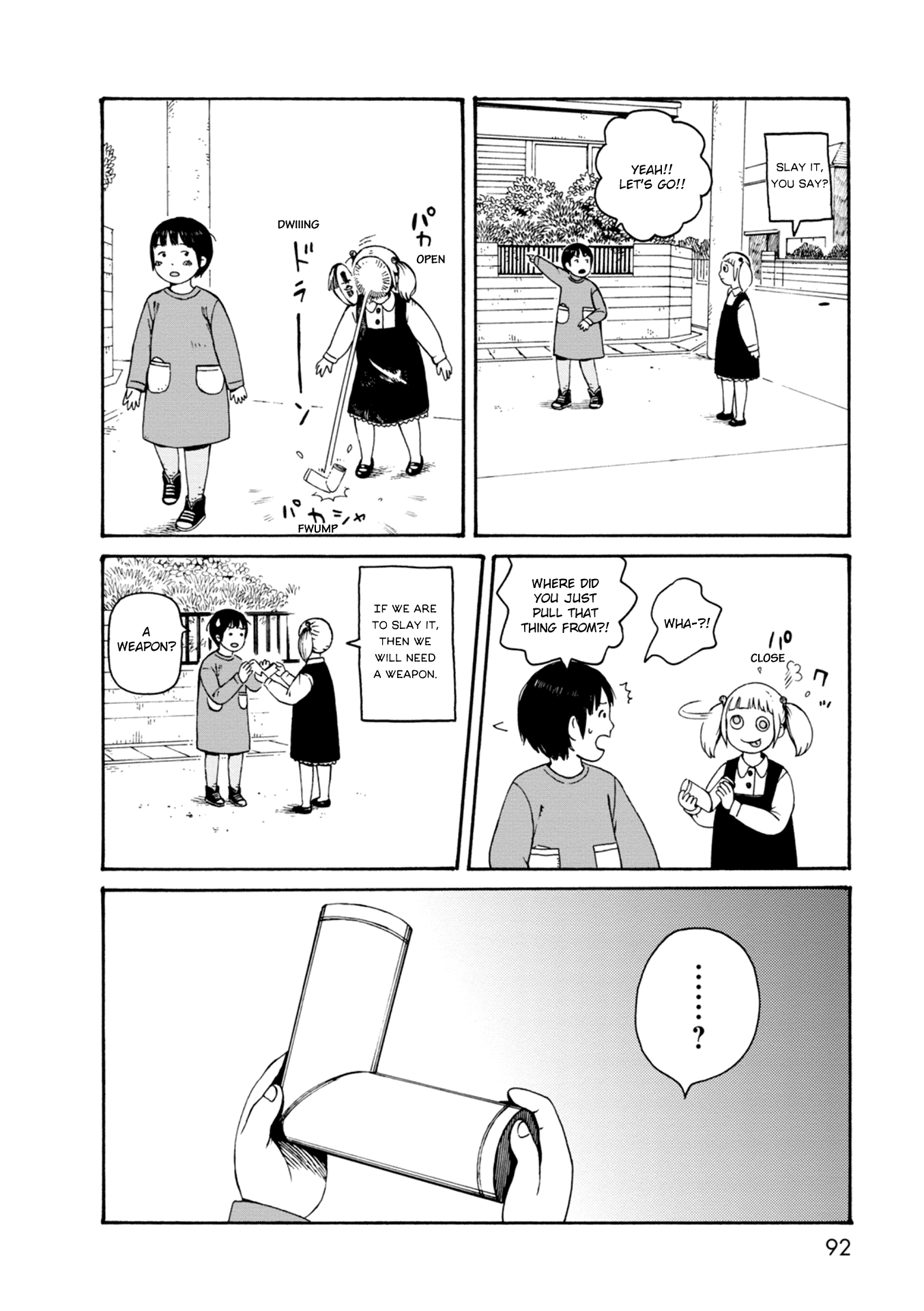 Dainana Joshikai Houkou Chapter 66 page 4 - Chapter 66: The Dog From Hell / The hell house