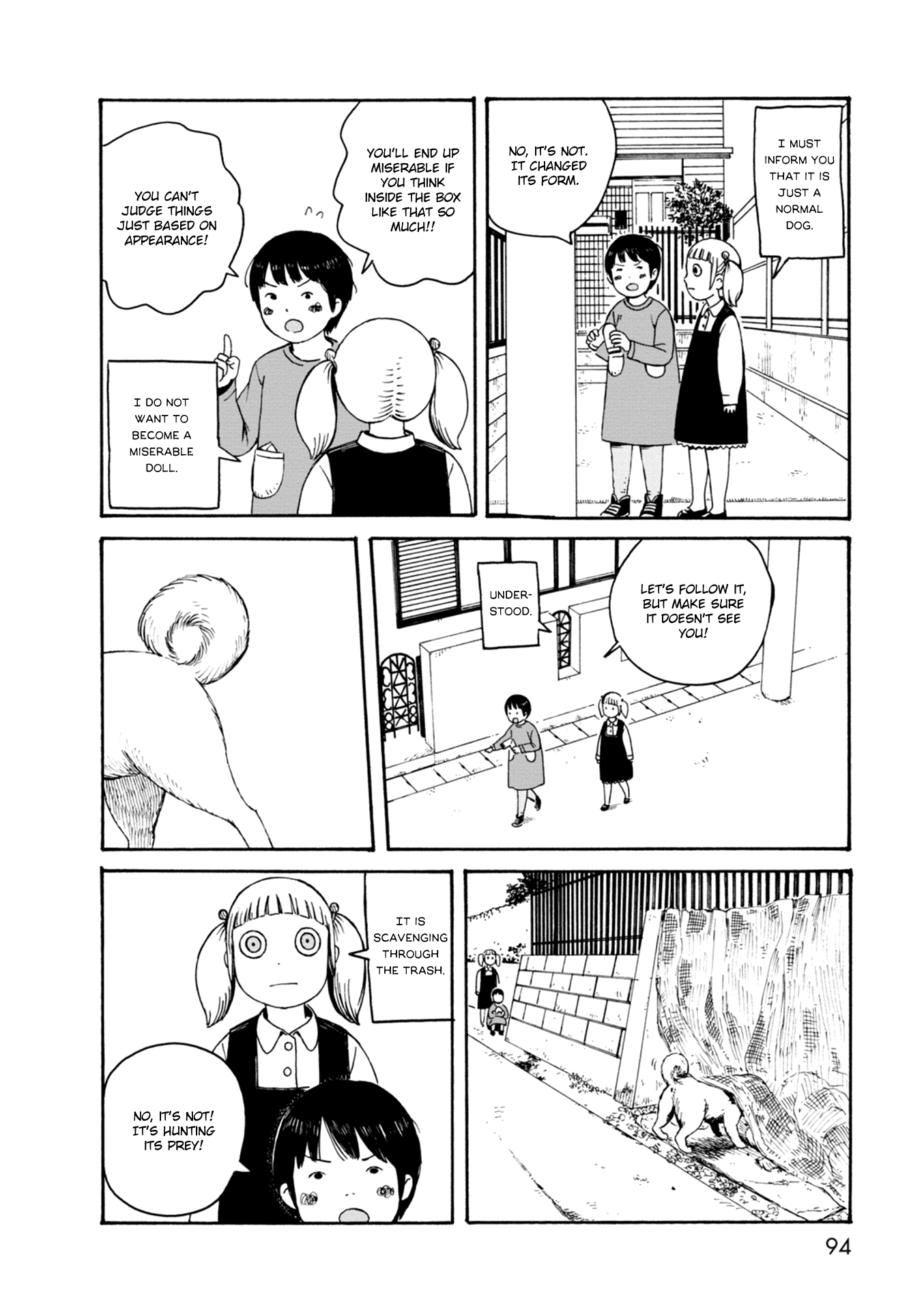 Dainana Joshikai Houkou Chapter 66 page 6 - Chapter 66: The Dog From Hell / The hell house