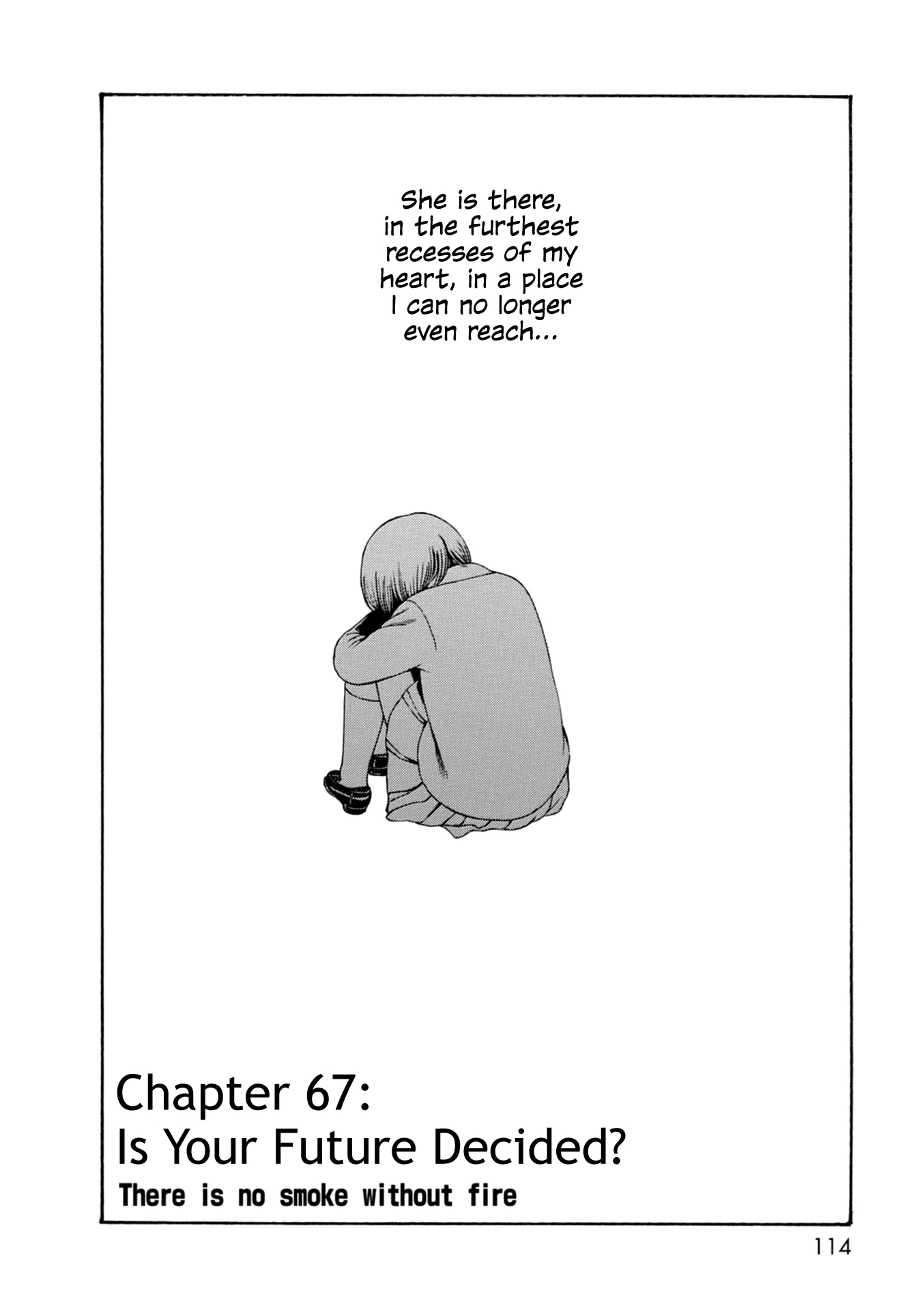 Dainana Joshikai Houkou Chapter 67 page 4 - Chapter 67: Is Your Future Decided? / There is no smoke without fire