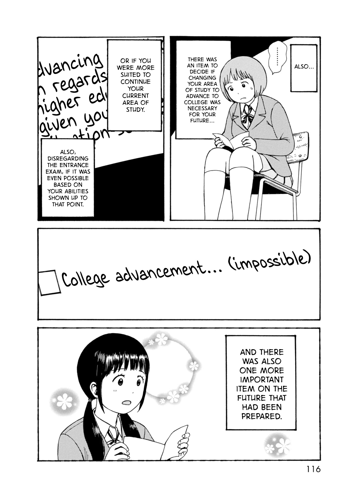 Dainana Joshikai Houkou Chapter 67 page 6 - Chapter 67: Is Your Future Decided? / There is no smoke without fire