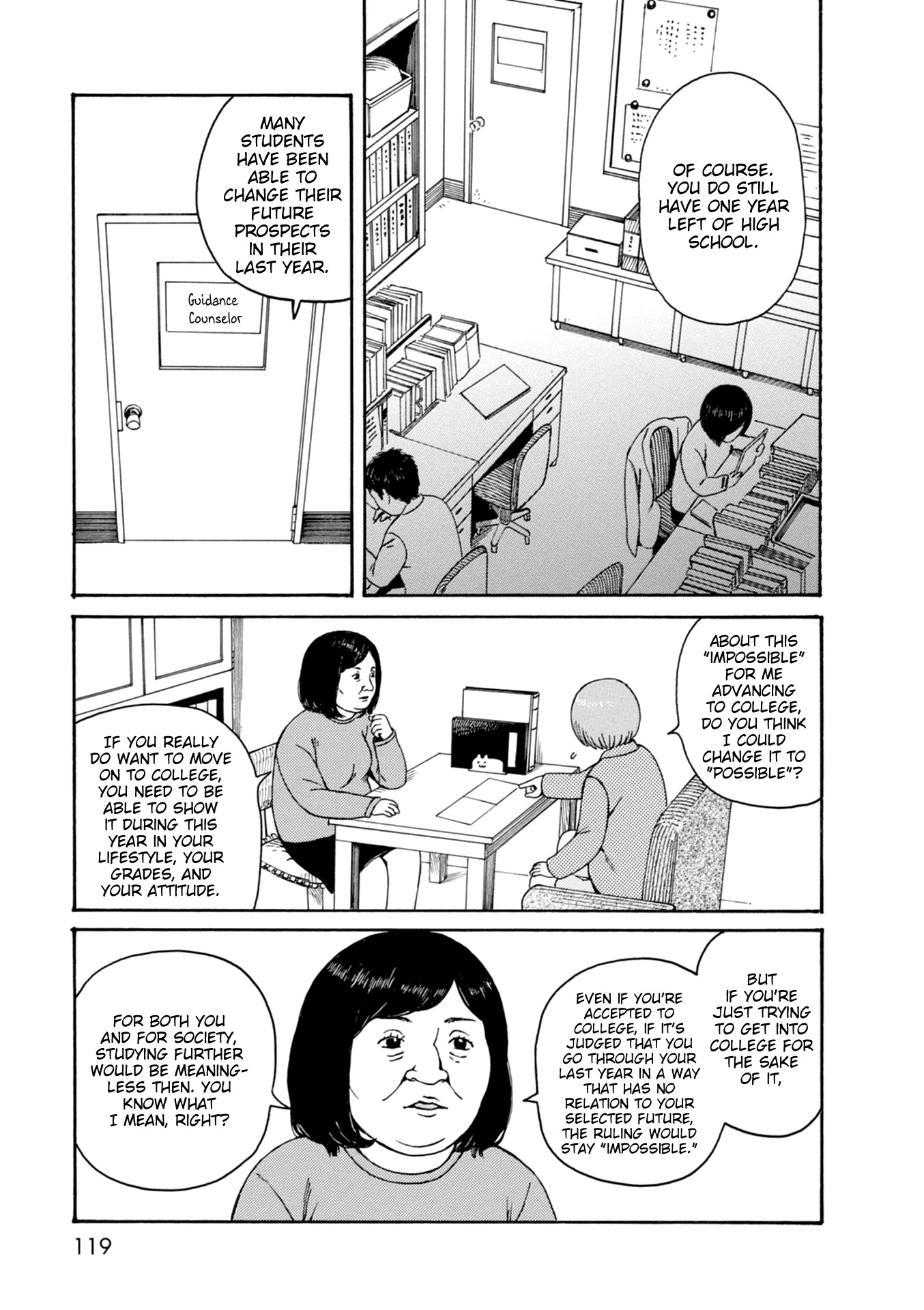 Dainana Joshikai Houkou Chapter 67 page 9 - Chapter 67: Is Your Future Decided? / There is no smoke without fire