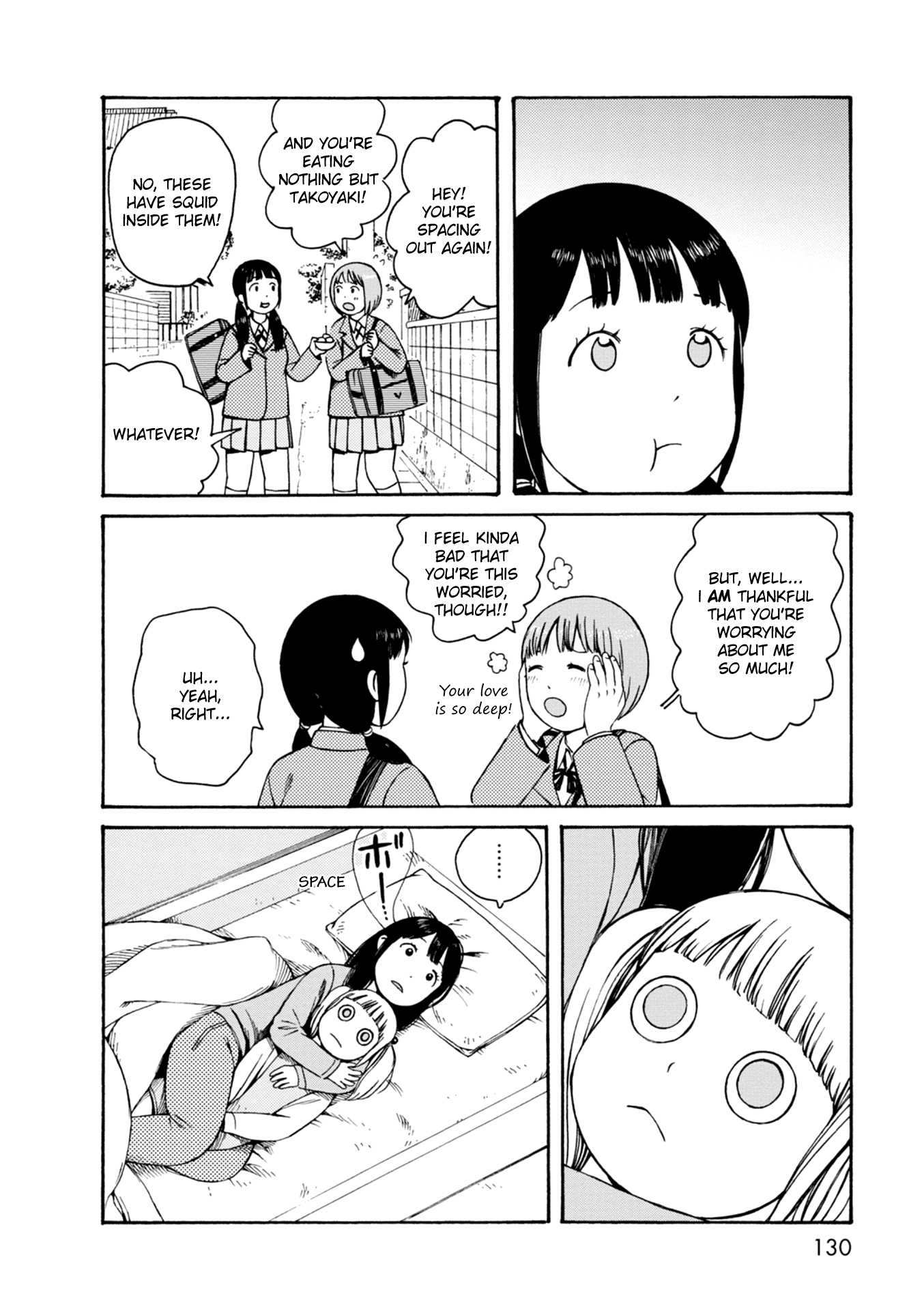 Dainana Joshikai Houkou Chapter 68 page 4 - Chapter 68: Respective / Know unexpected world tomorrow