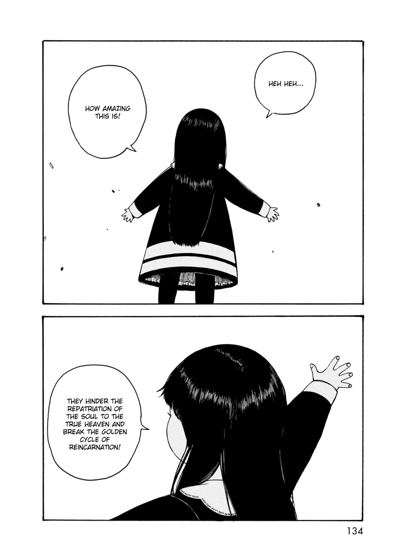 Dainana Joshikai Houkou Chapter 68 page 8 - Chapter 68: Respective / Know unexpected world tomorrow