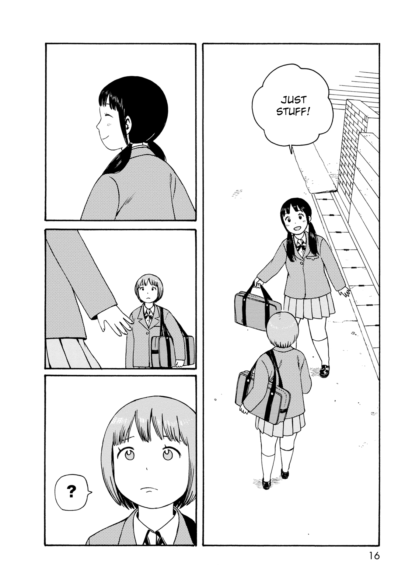Dainana Joshikai Houkou Chapter 69 page 16 - Chapter 69: Flashing / Blinking signal