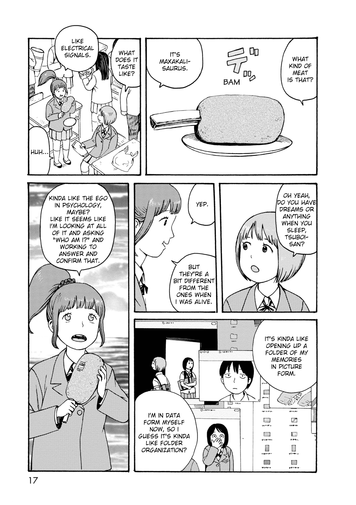 Dainana Joshikai Houkou Chapter 69 page 17 - Chapter 69: Flashing / Blinking signal