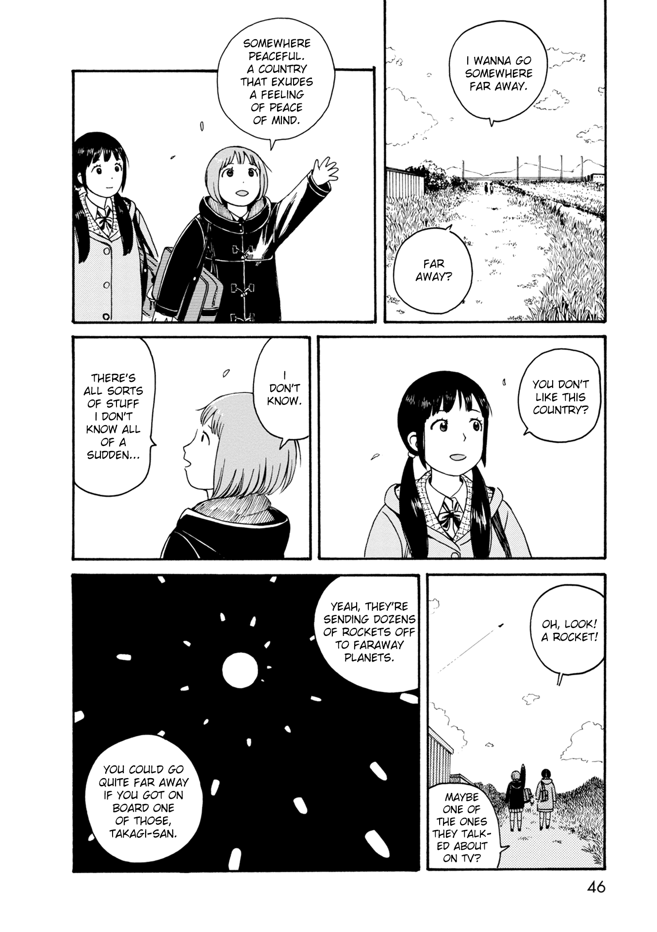 Dainana Joshikai Houkou Chapter 71 page 6 - Chapter 71: In My Heart / Friend or foe
