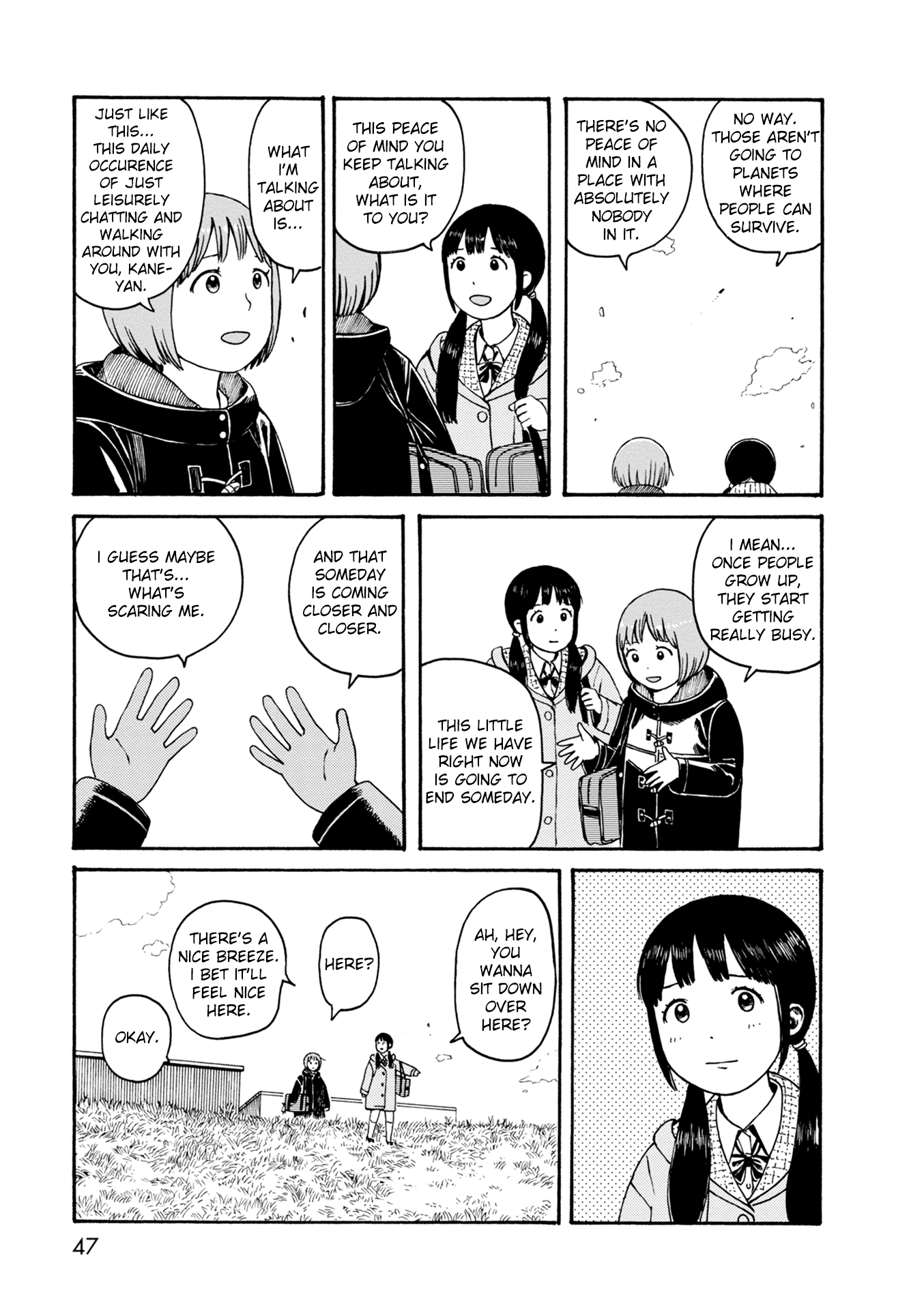 Dainana Joshikai Houkou Chapter 71 page 7 - Chapter 71: In My Heart / Friend or foe