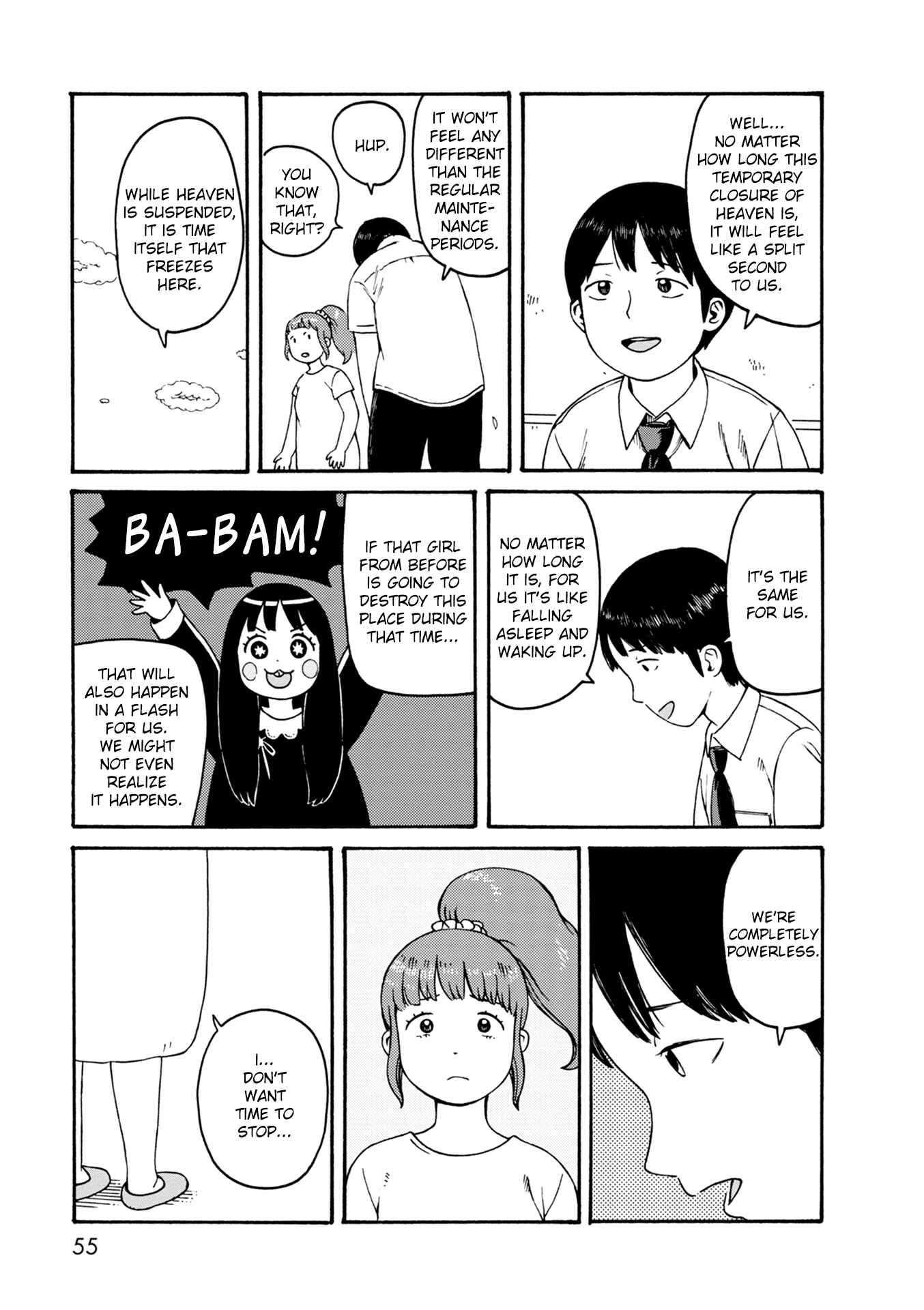 Dainana Joshikai Houkou Chapter 72 page 3 - Chapter 72: Powerless People / A mill cannot grind with the water that is past