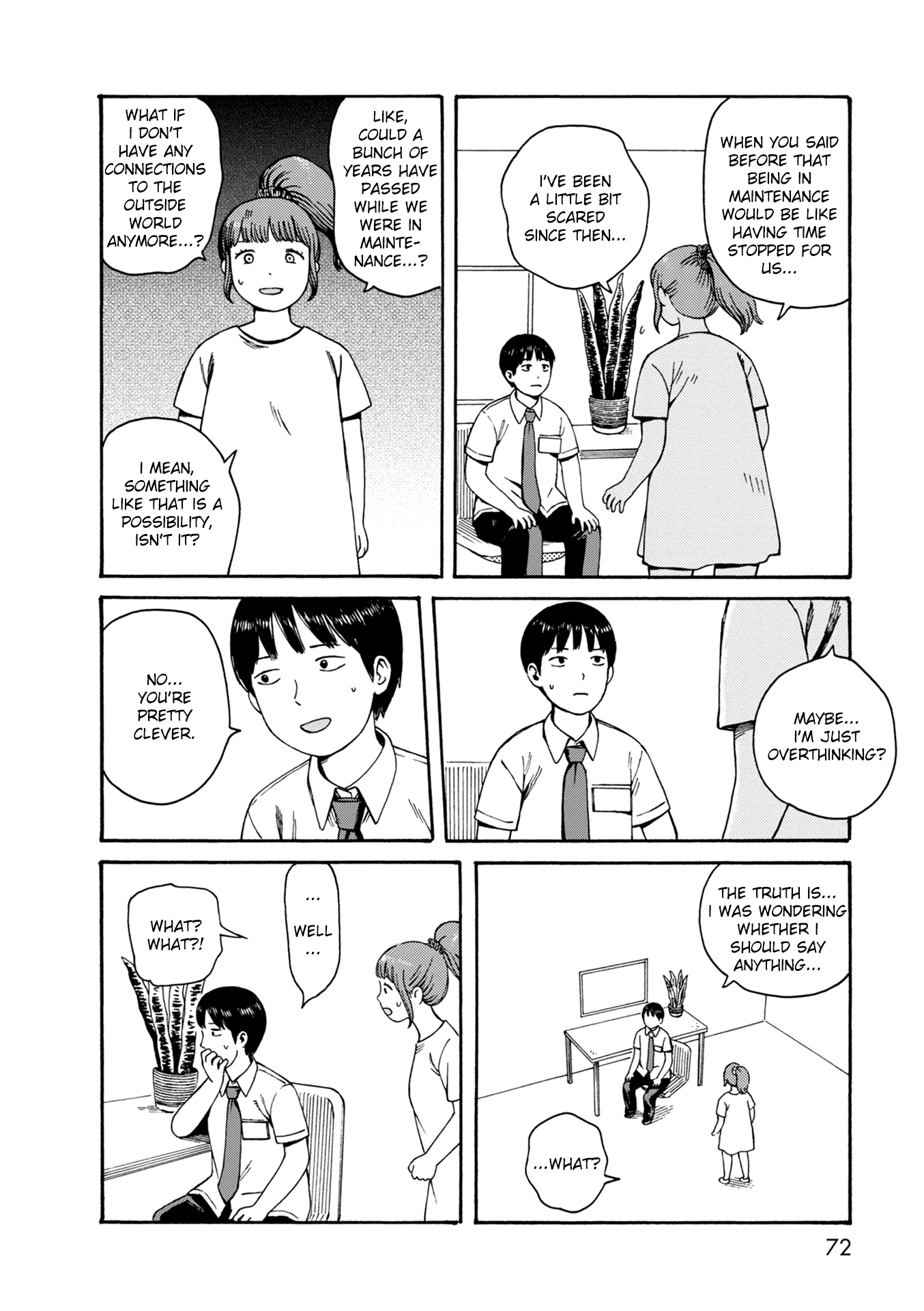 Dainana Joshikai Houkou Chapter 73 page 6 - Chapter 73: To the End of That World / Welcome to reality